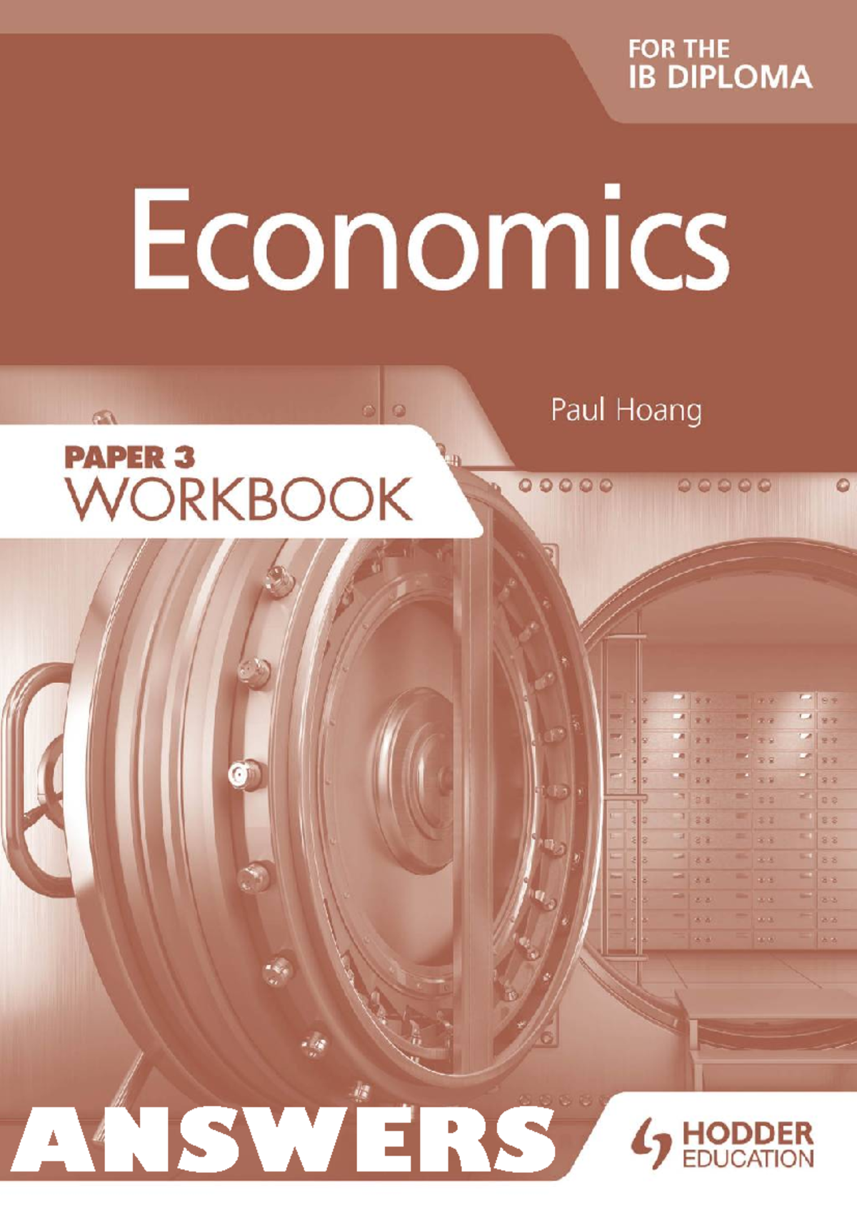 IB Economics Paper 3 Workbook Answers and Key Concepts by Paul Hoang ...