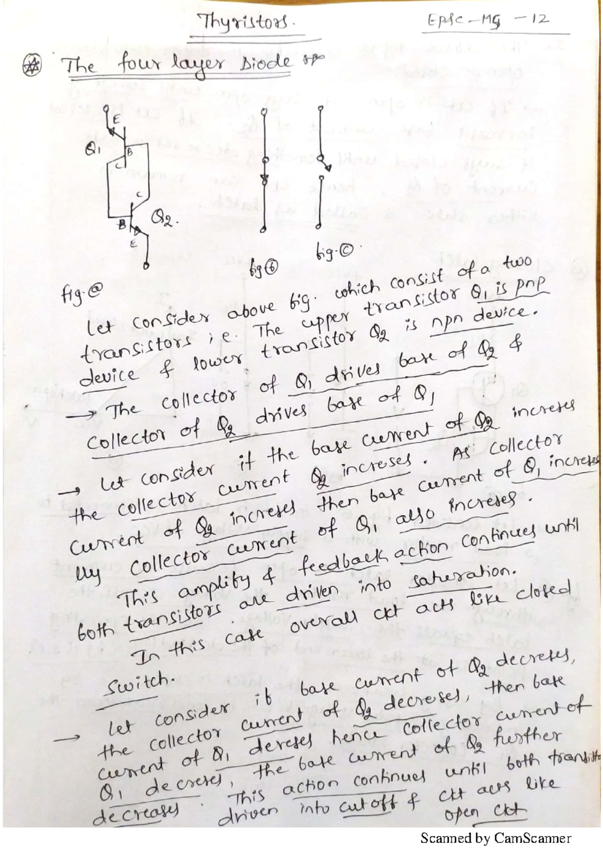 Module 5 Thyristor Electronic Principles AND Circuits - Thyristors The ...