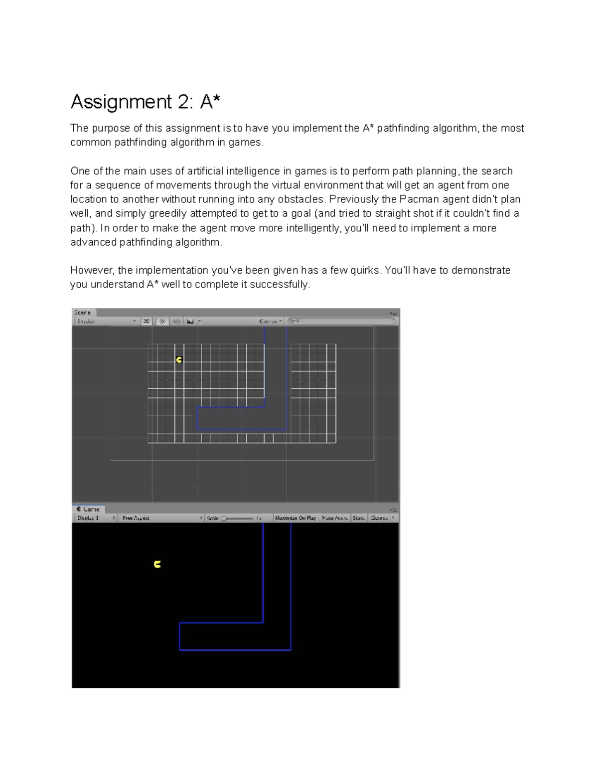 W26 Assignment 2: Implementing A* Pathfinding Algorithm - Studocu