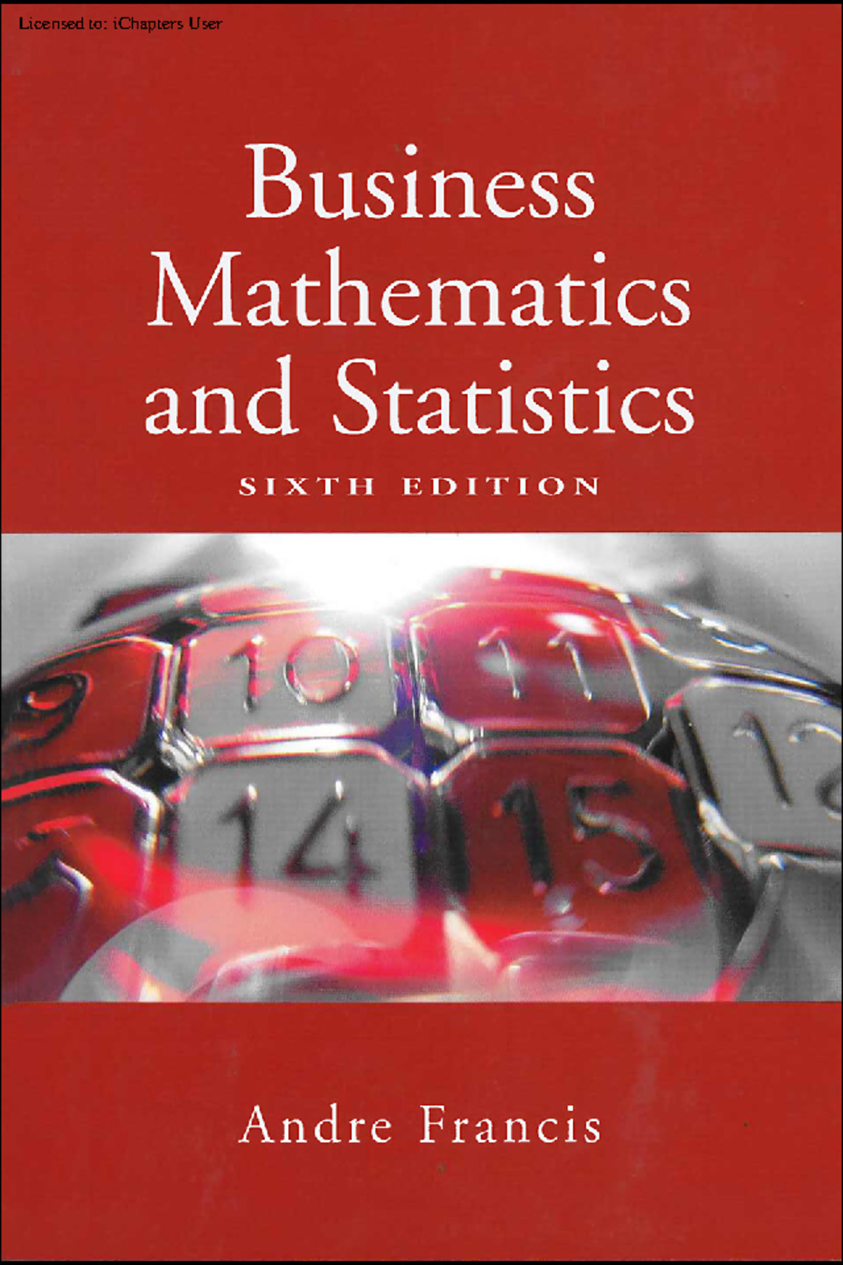 Business Mathematics & Statistics (6th Edition) - Comprehensive Guide ...
