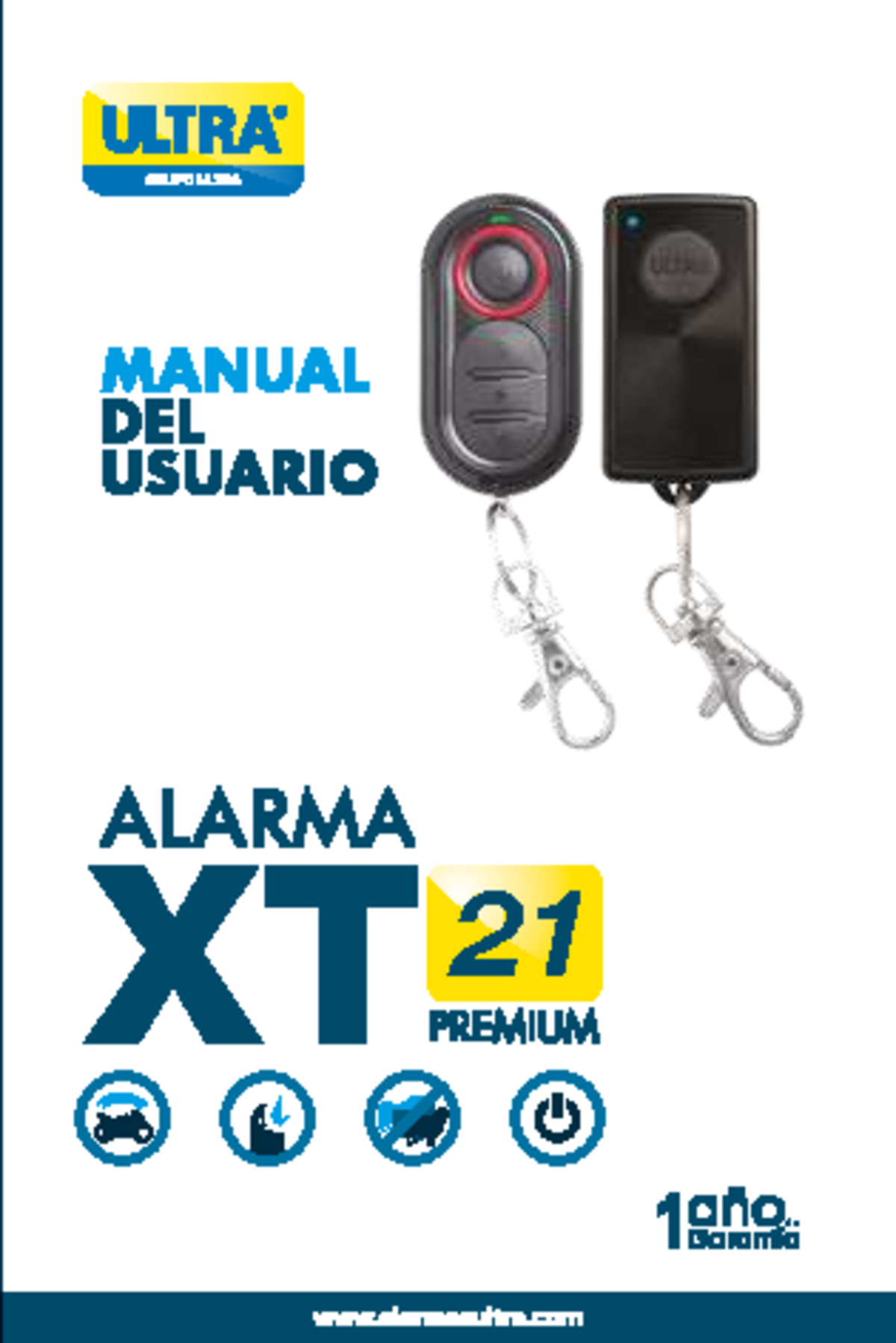 Manual del Usuario de Alarma XT21 Premium - ULTRA S.A. - Document Preview