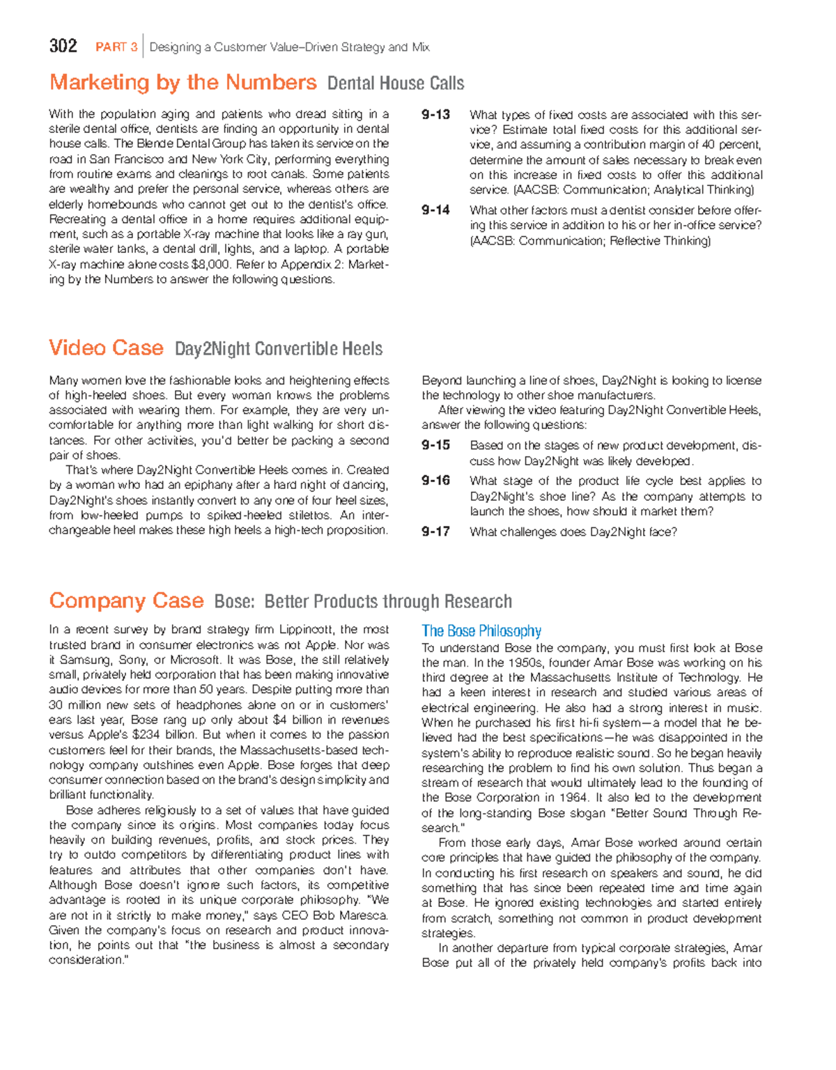 302 Case Study: Designing Customer Strategy & Marketing Mix - Studocu