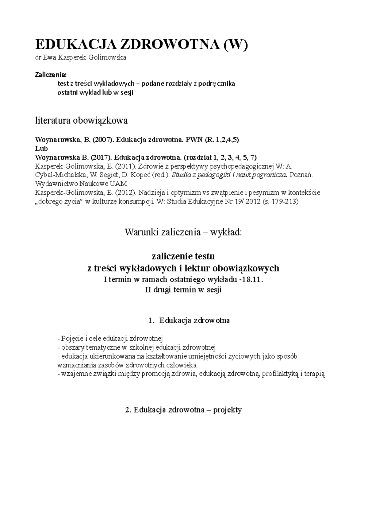 Edukacja W Polityce Polityka W Edukacji Pdf www.studocu.com