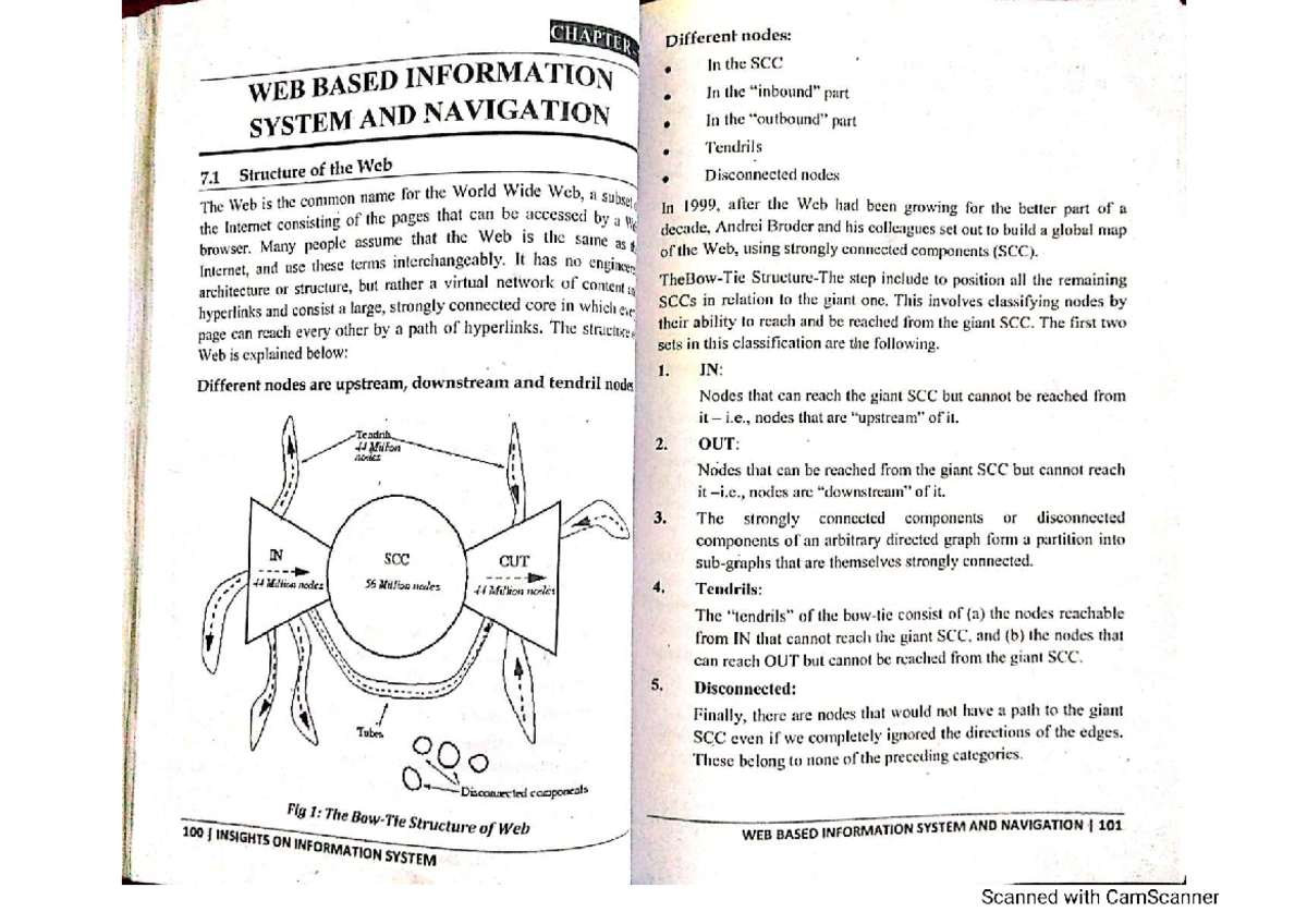 WEB BASED INFORMATION SYSTEM AND NAVIGATION: Insights on Information ...