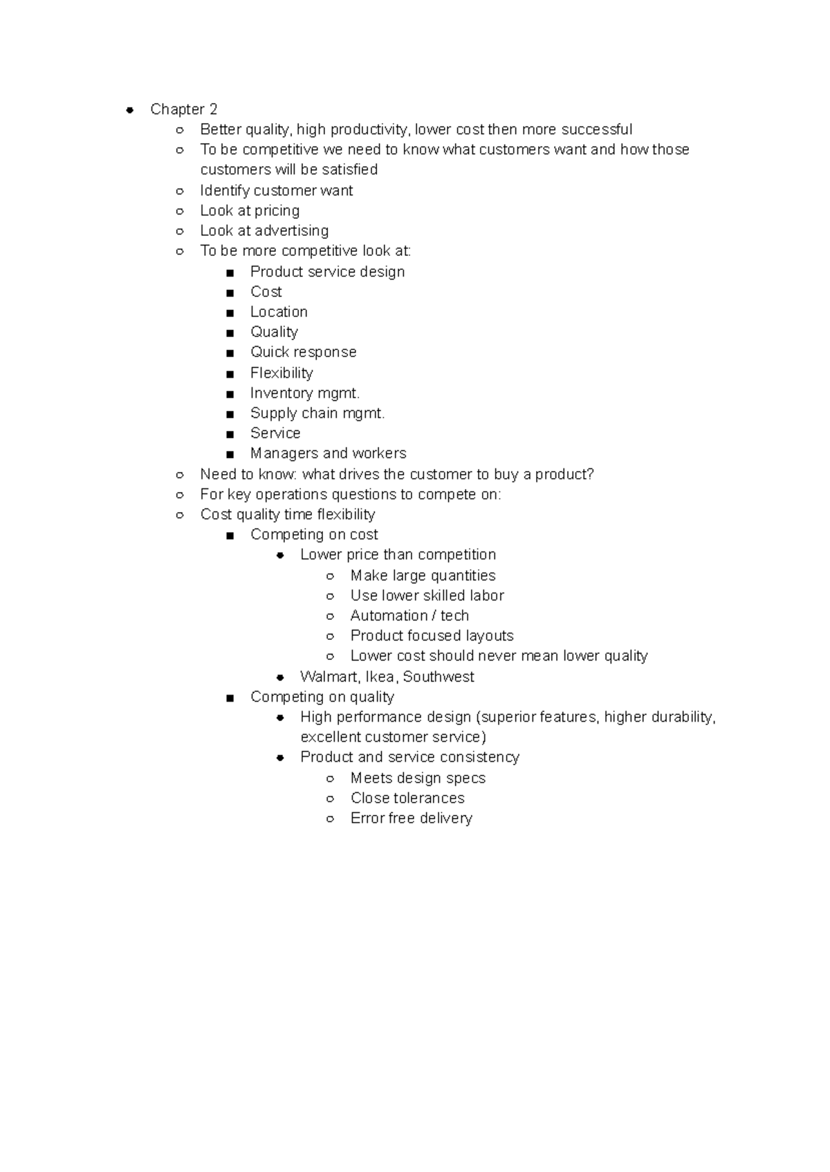 Finance MBA Module 9: Chapter 2 - Enhancing Quality & Productivity for ...