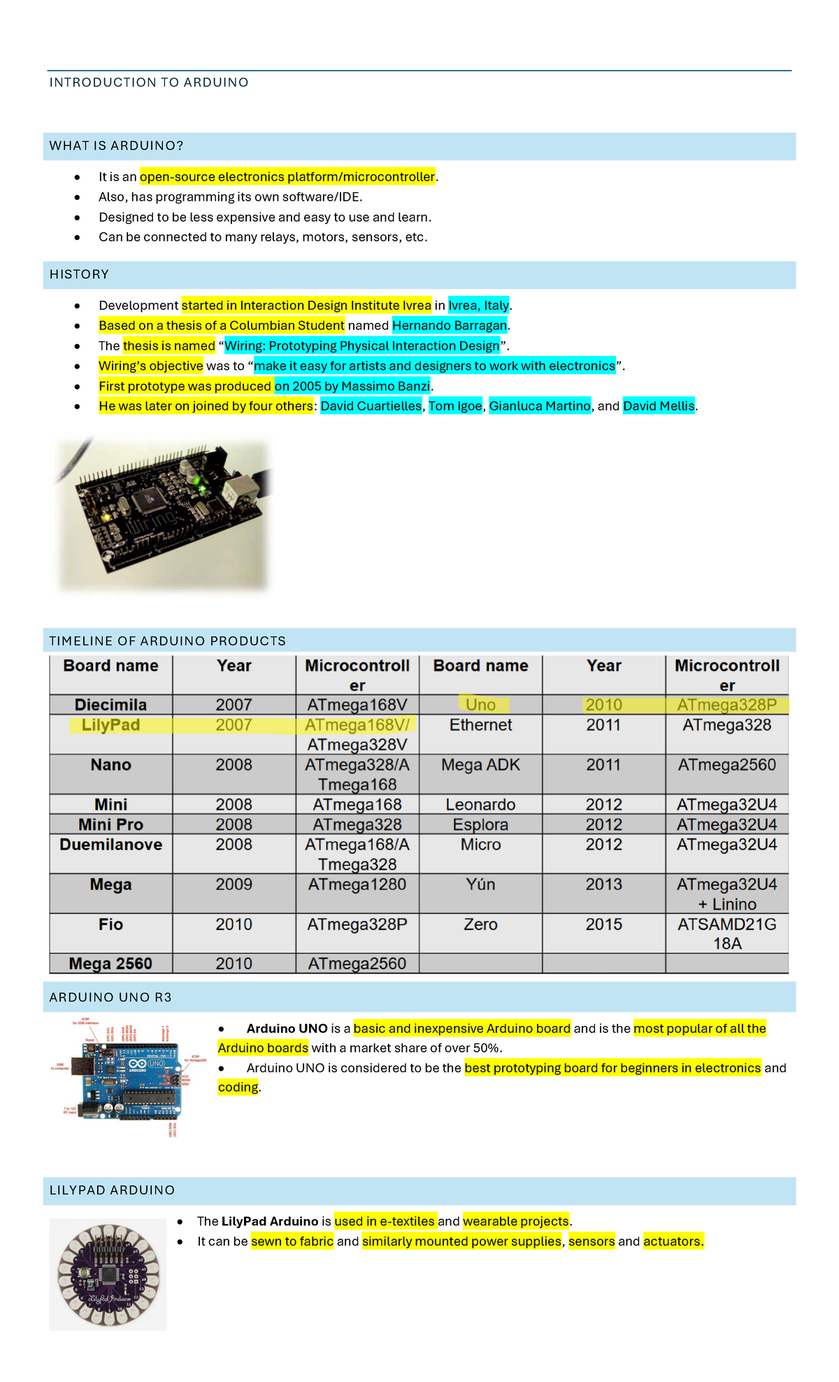 Introduction To Arduino - INTRODUCTION TO ARDUINO WHAT IS ARDUINO? It ...