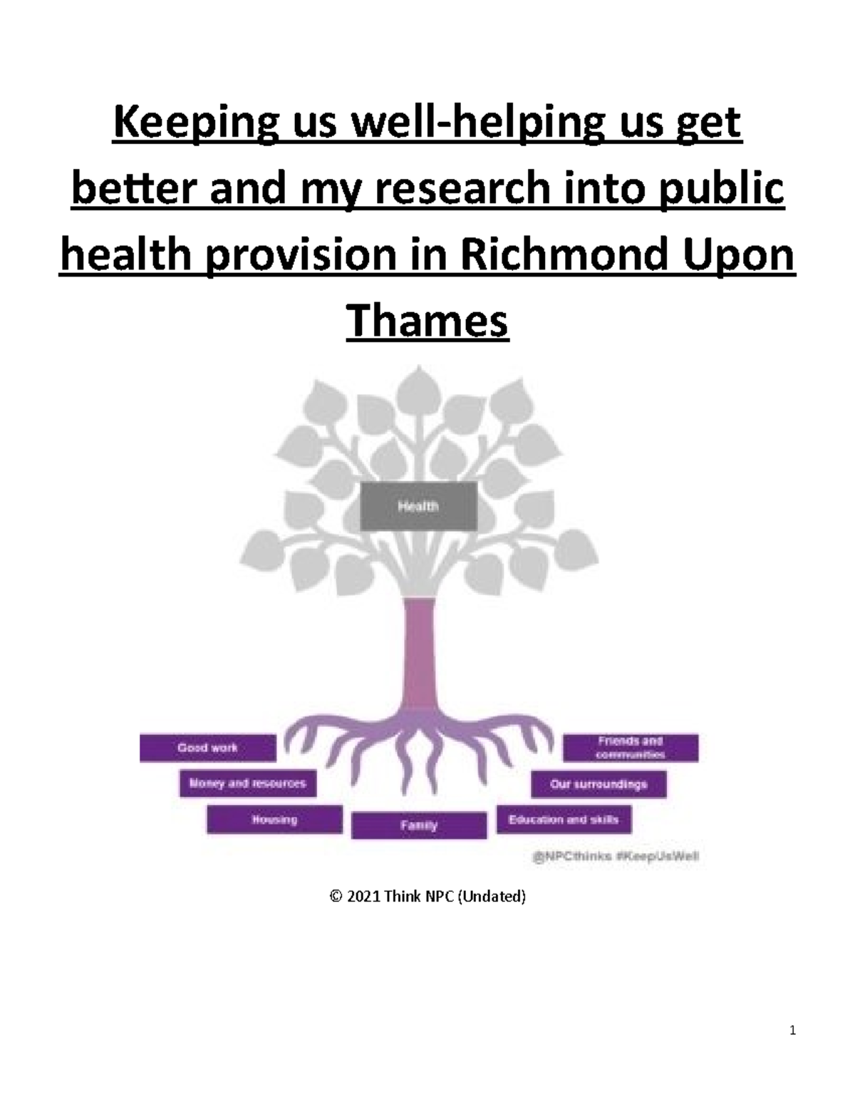 Strategies for Developing Public Health Policy: A Study for Unit 8 ...