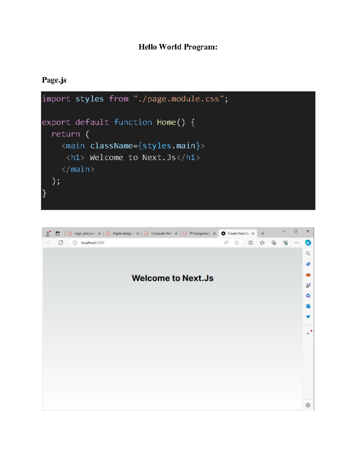Next Js 1 - Lecture Notes on Nested Components & State Management - Studocu