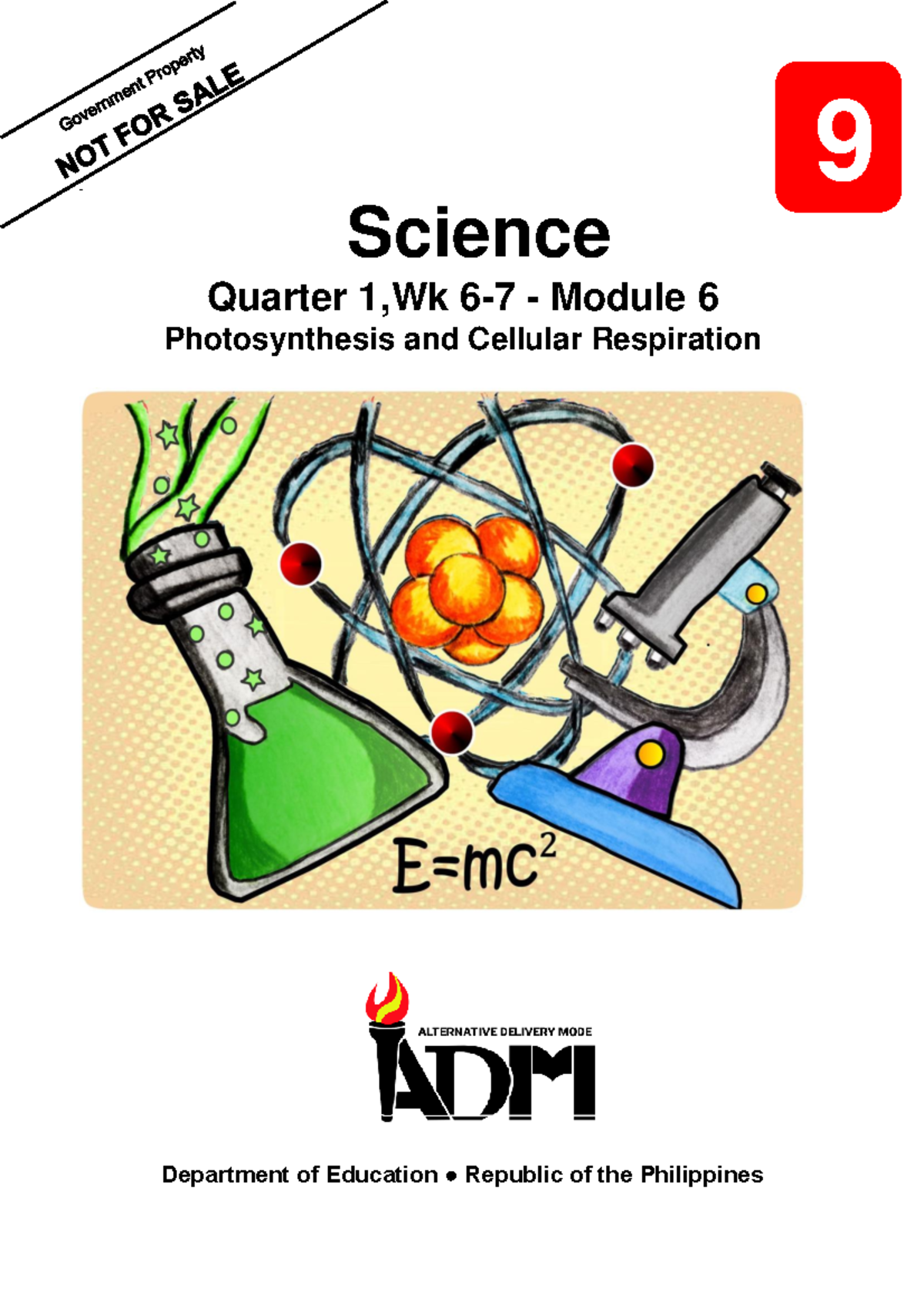 Science 9 Q1 Mod 6: Understanding Photosynthesis & Respiration - Studocu