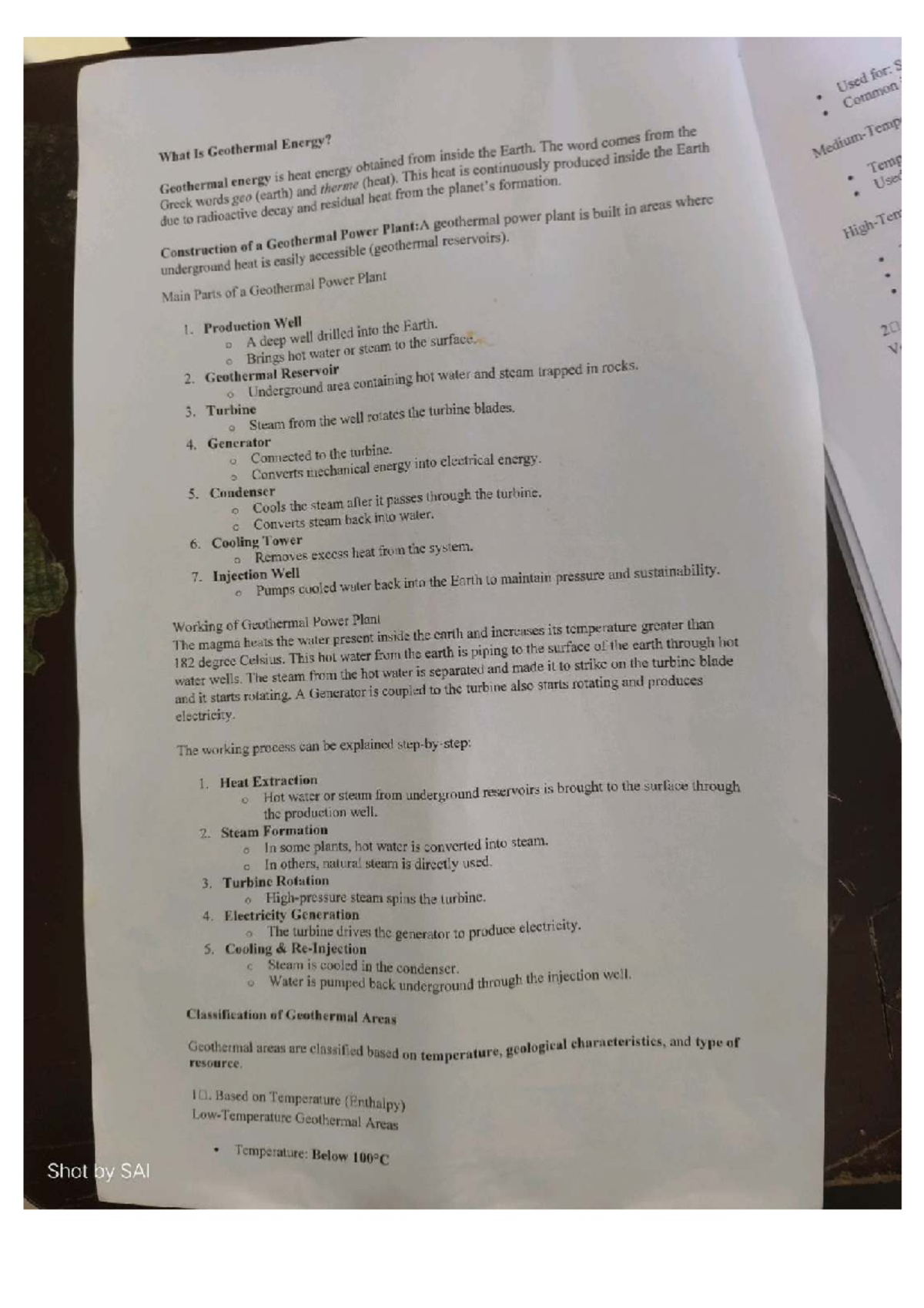 Renewable Energy Sources: Lecture Notes for JNTUH R22 Unit 5 - Document Preview