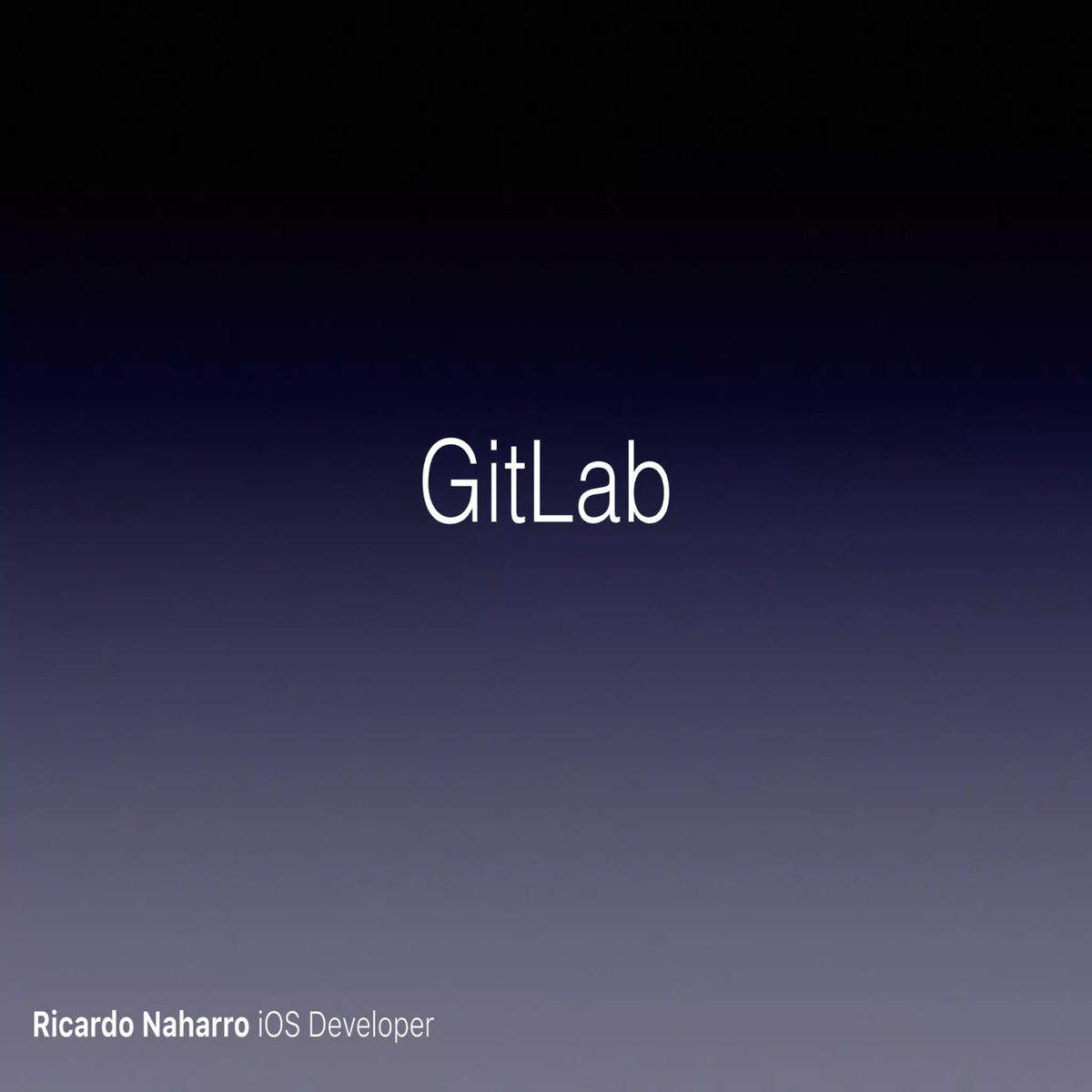 GitLab iOS Developer Overview - User Settings & Project Management ...