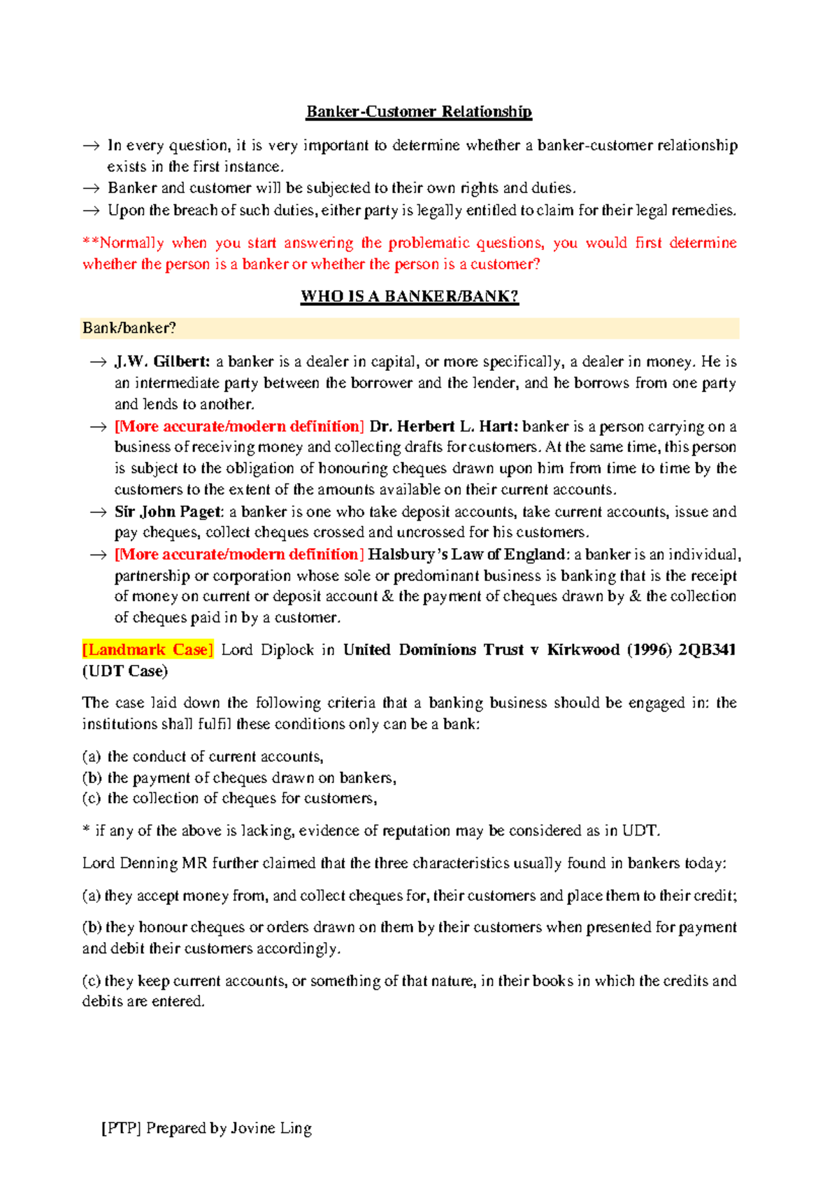 Banker & Customer Relationship - Banker-Customer Relationship In every ...