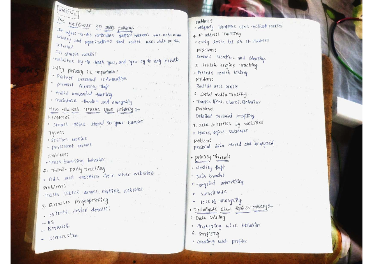 Web Security Unit 2: Comprehensive Notes on Protection Strategies - Studocu