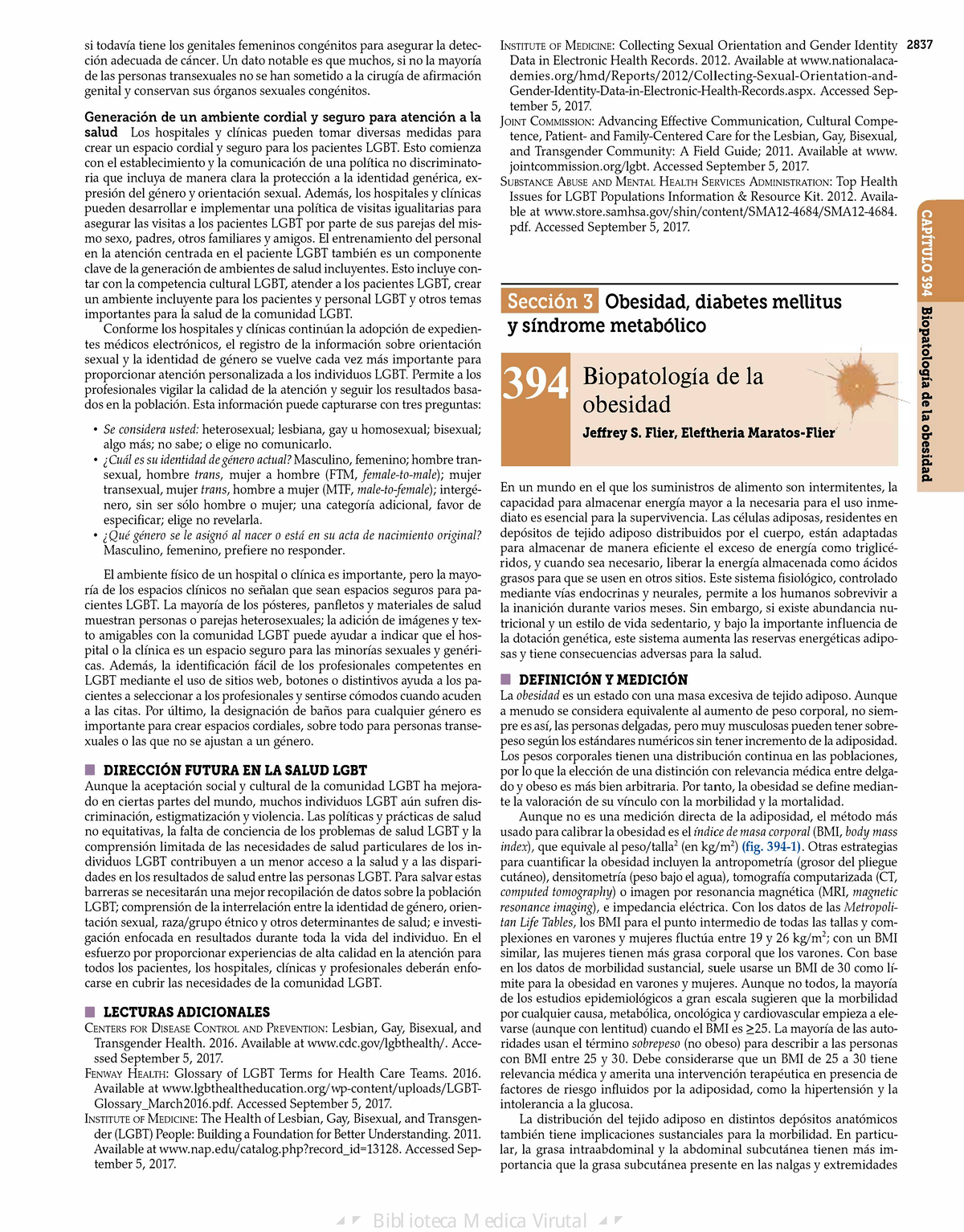 Biopatología de la Obesidad y Síndromes Genéticos Específicos - Cap ...