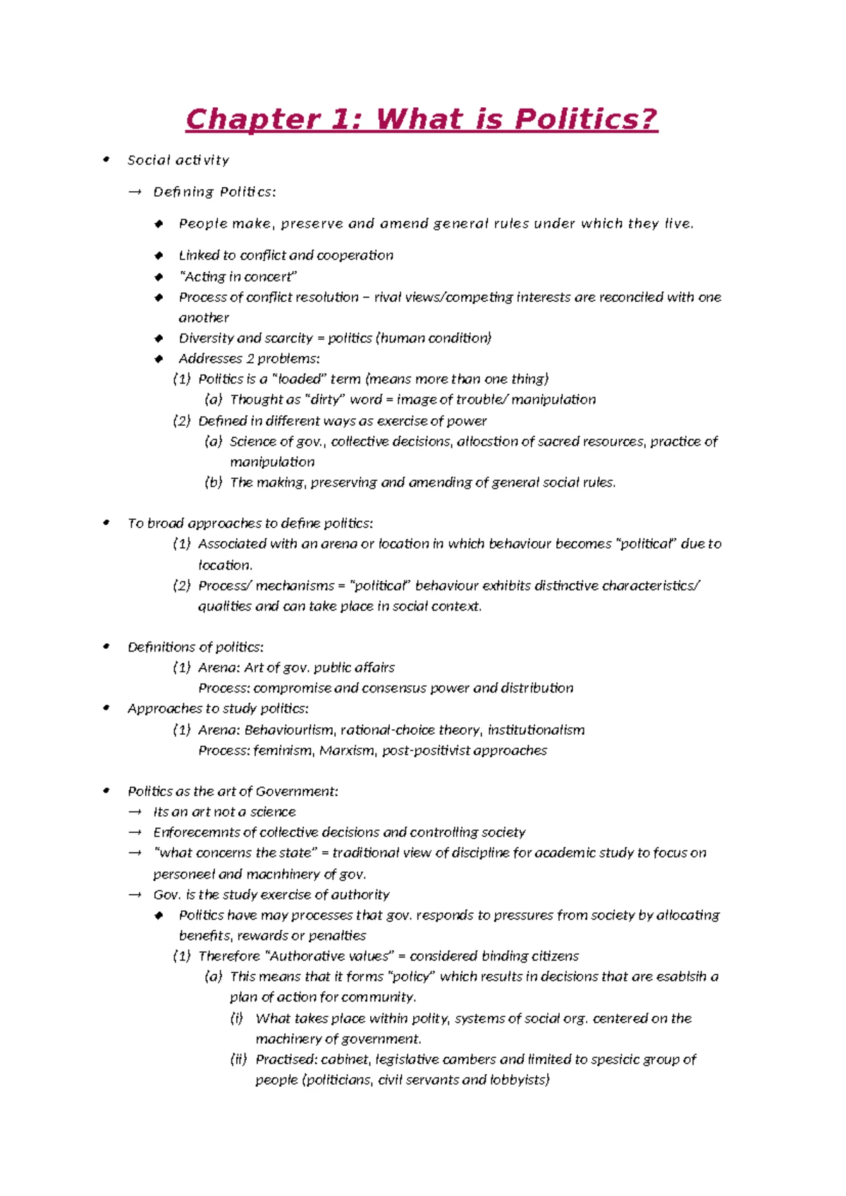 Political Science 212: Understanding Political Behavior & Attitudes ...