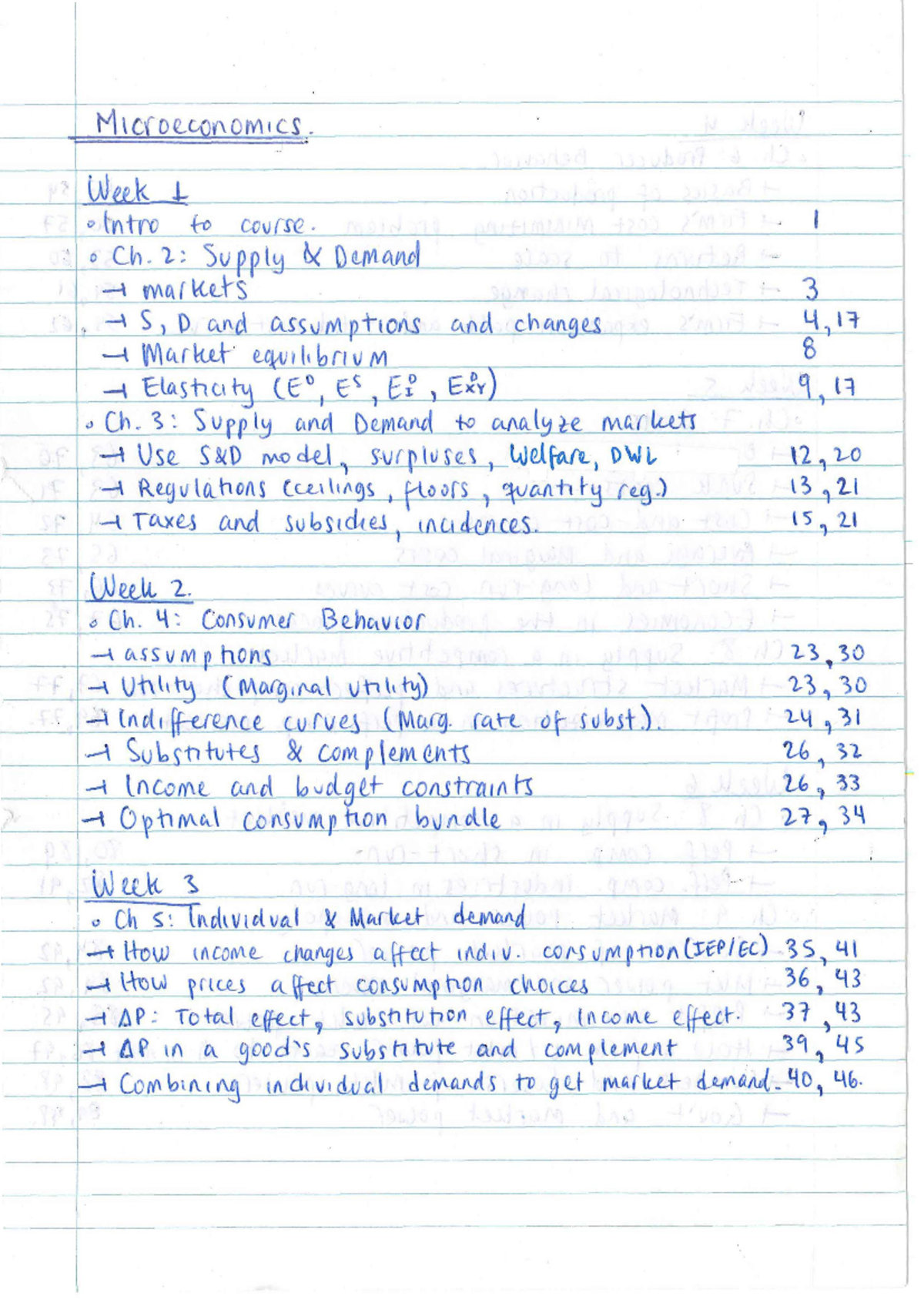 Microeconomics Final Exam Study Notes & Summaries (Micro 101) - Studeersnel