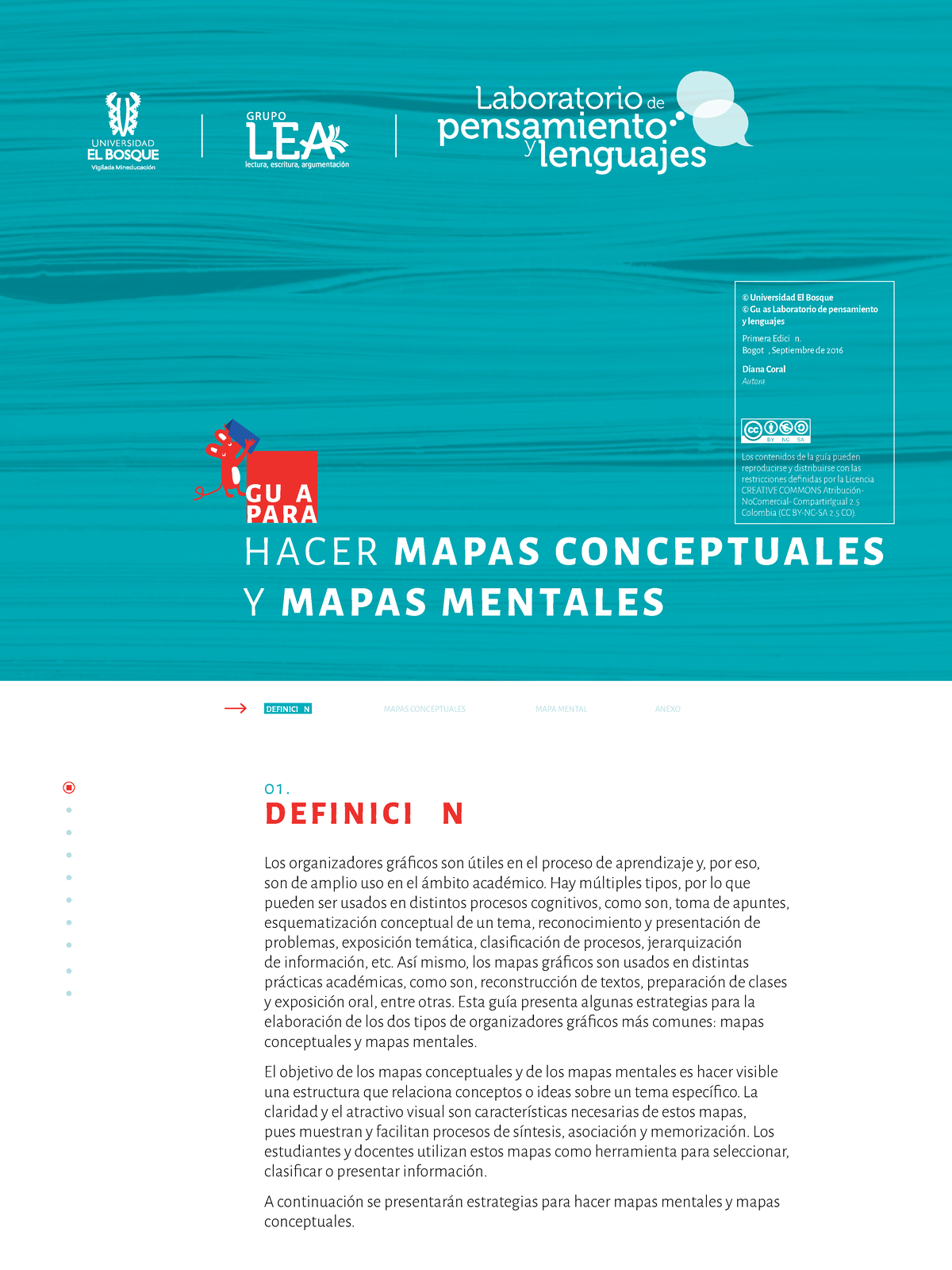 Guía para Elaborar Mapas Conceptuales y Mentales - UEB 2016 - Studocu