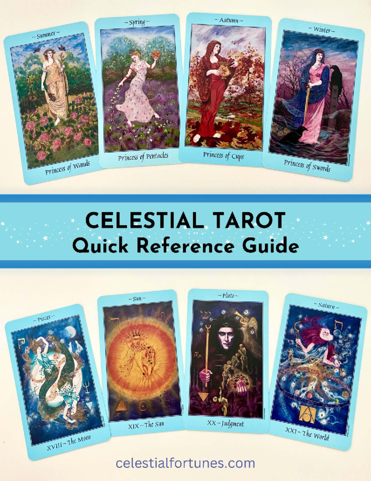 Celestial Tarot Quick Reference Guide: Major & Minor Arcana - Studocu