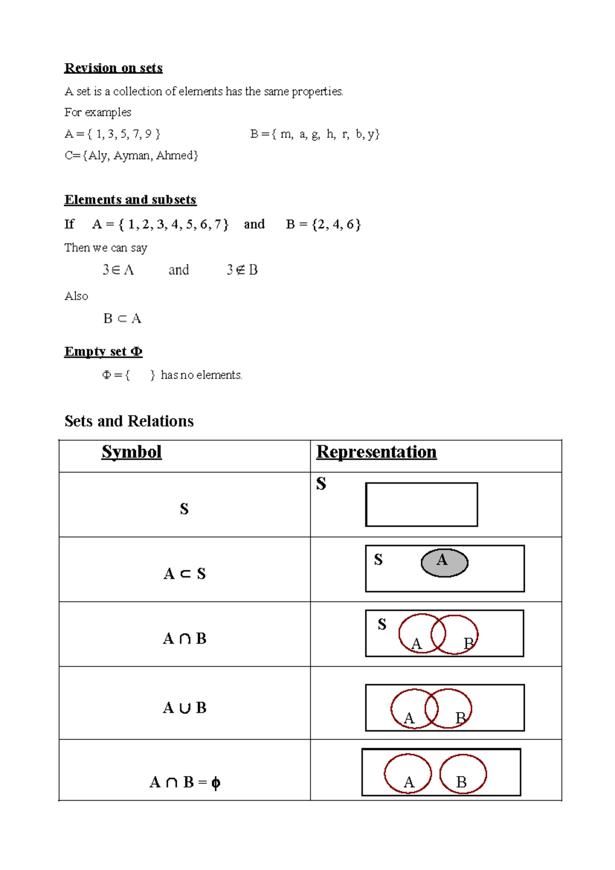Probability Revision Notes for Course Code: Probabilityonline - Studocu
