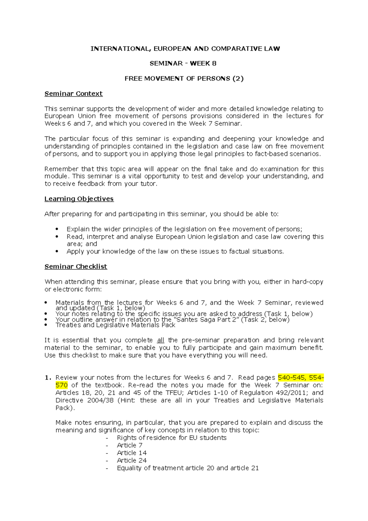 IEC Seminar Week 8: FMP2 202223 - Deepening Free Movement Knowledge ...