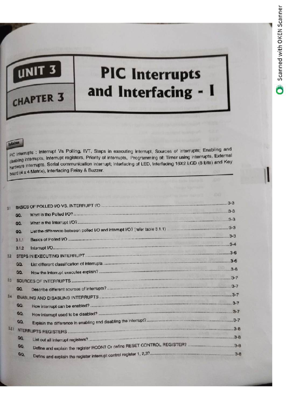 PIC Interrupts and Interfacing I: Timer Programming and Interrupt ...