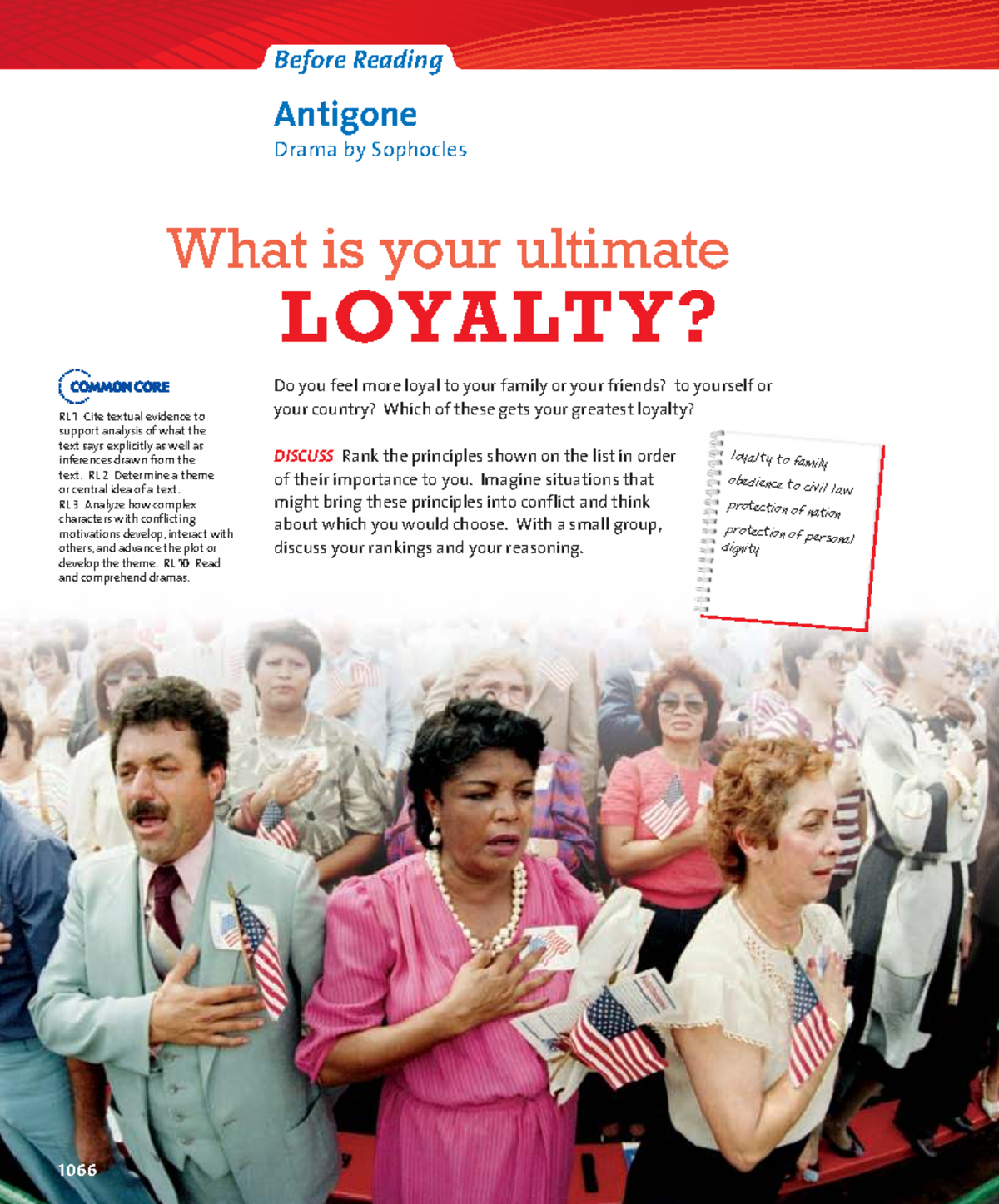 Antigone Analysis and Themes: Loyalty and Conflict in RL 1-3 - Studocu