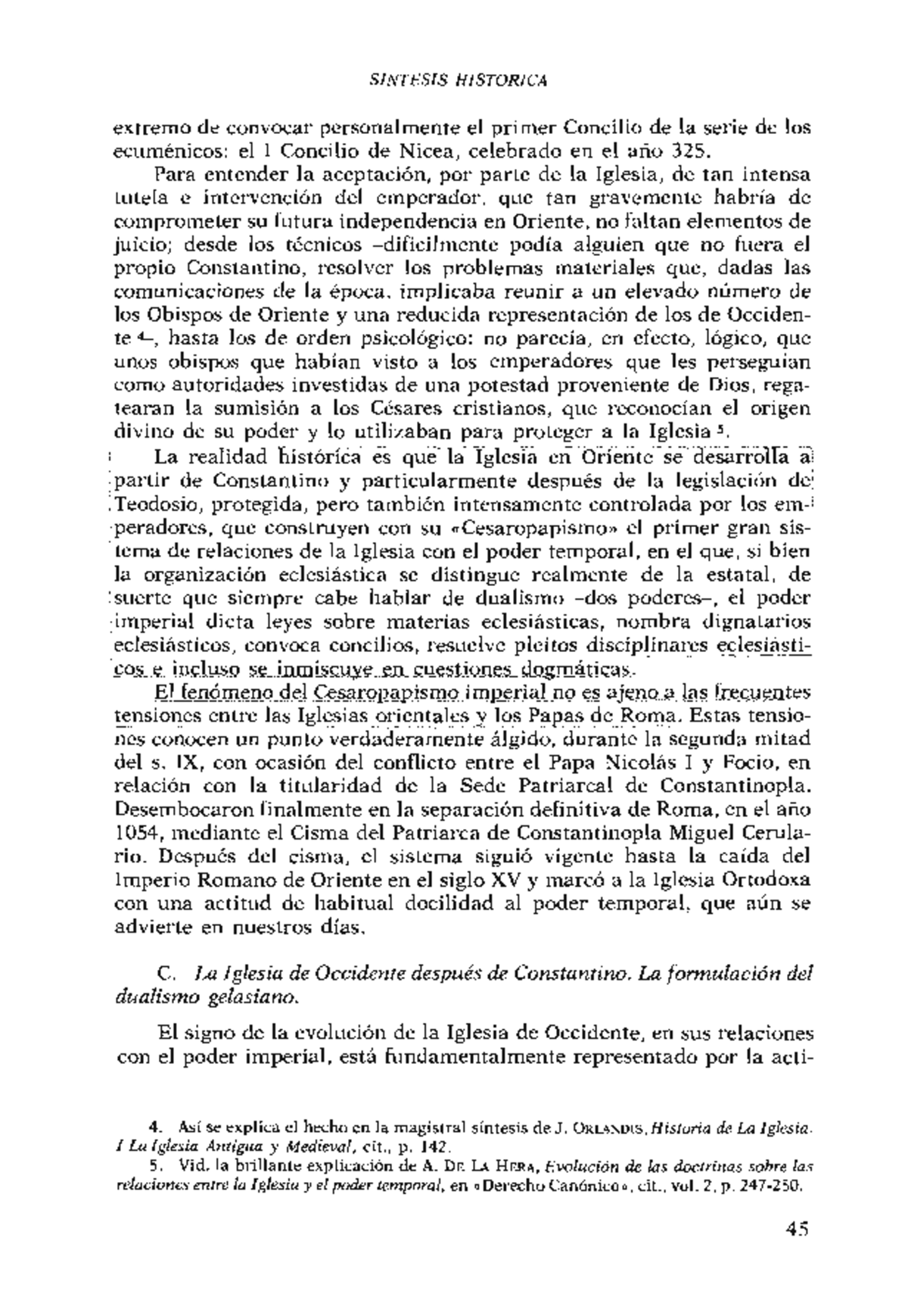 SINTESIS HISTORICA: La Iglesia y el Poder en la Europa Medieval - Studocu