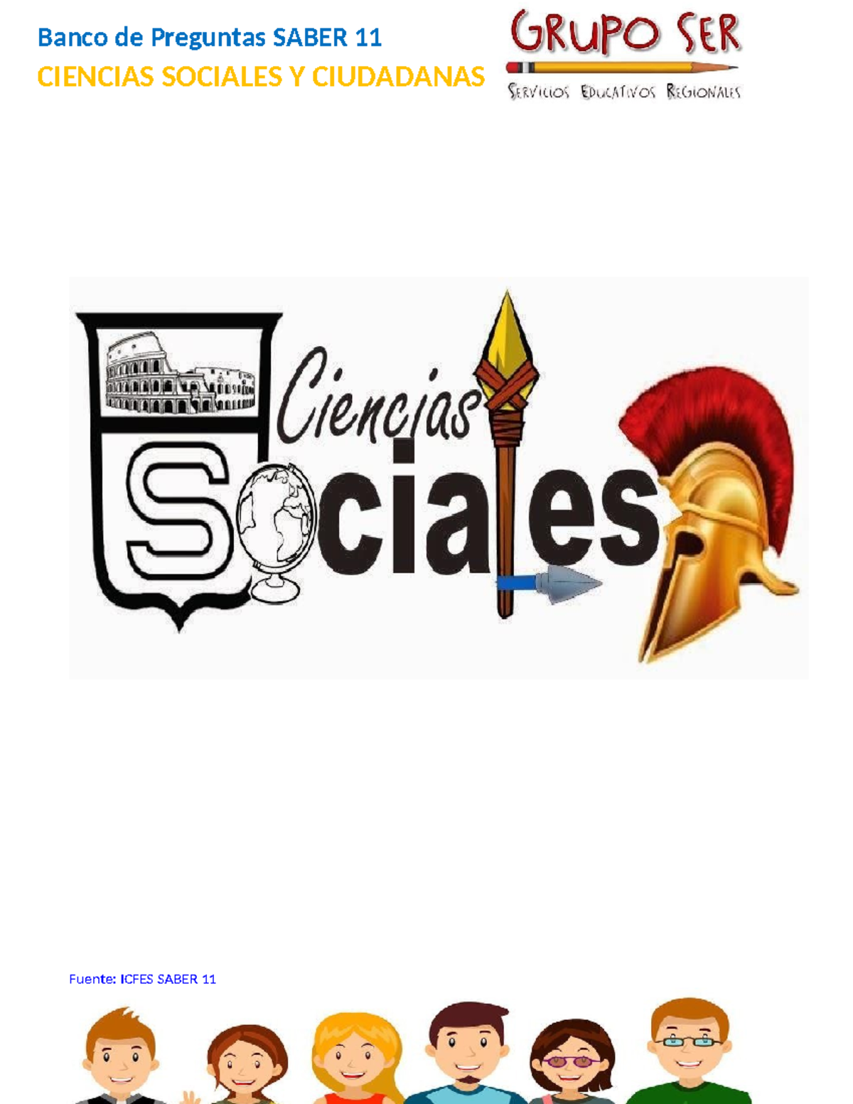 Banco de Preguntas SABER 11: Ciencias Sociales y Ciudadanas ...