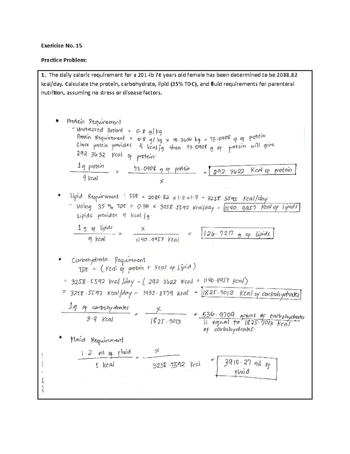 Hospital Pharmacy - TPN Formulations and Requirements Guide - Studocu