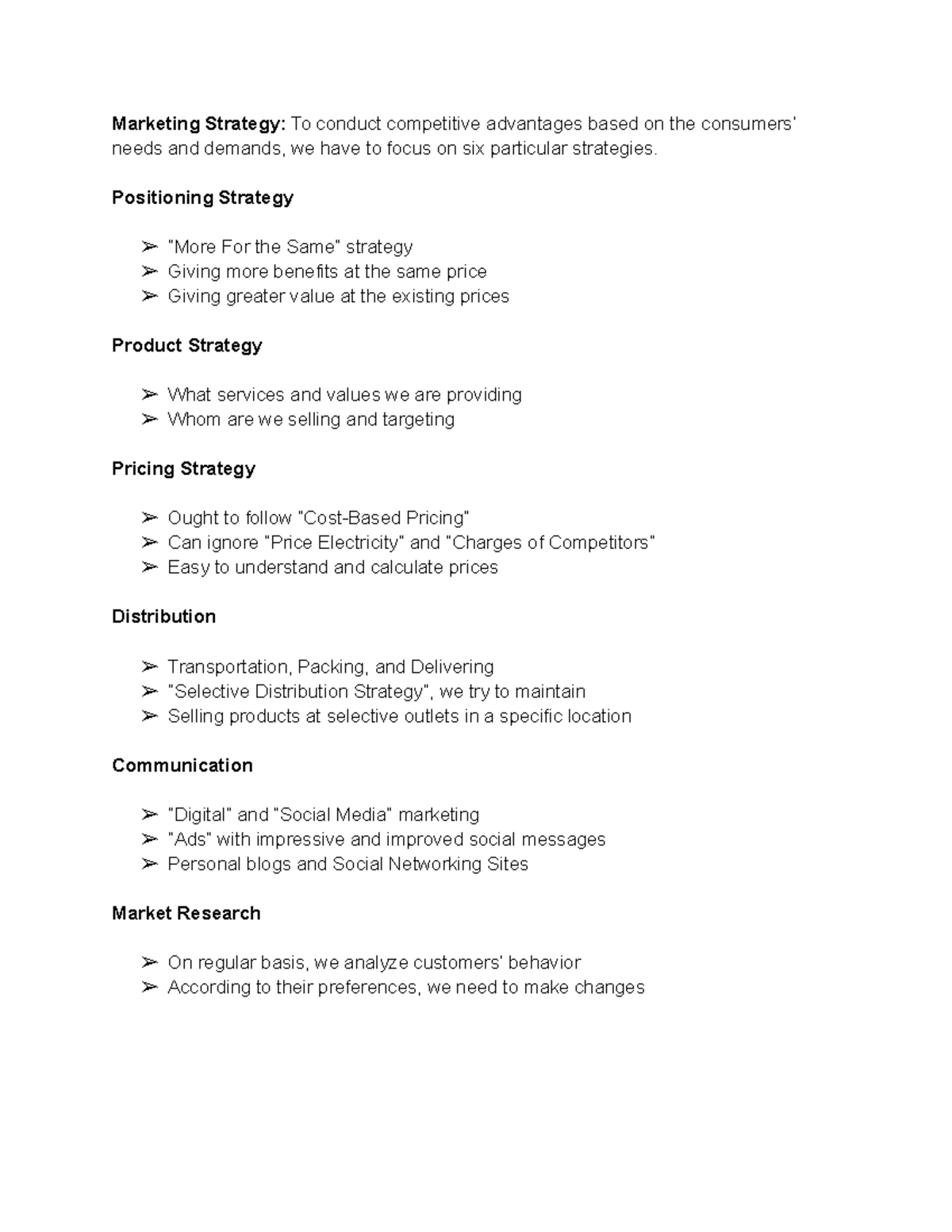 MKT1001: Comprehensive Marketing Strategy Overview Slides - Studocu