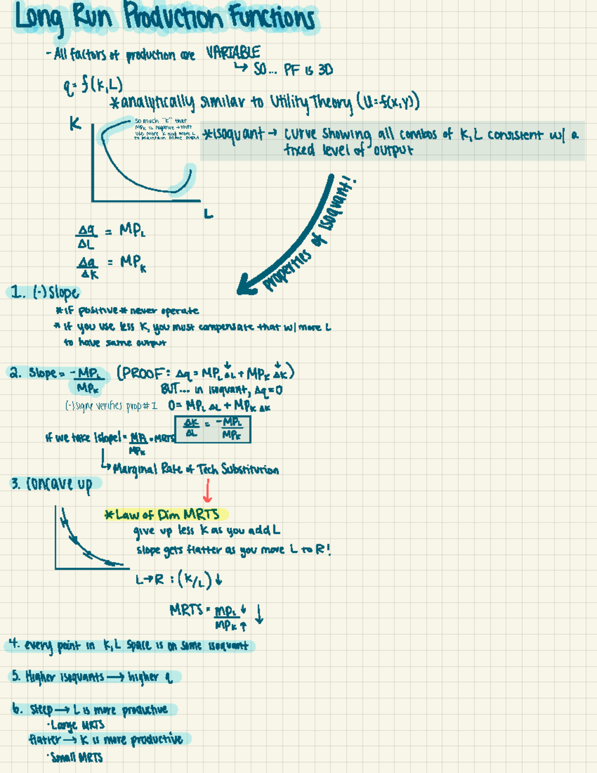 Micro Econ long run production functions - Long Run Production ...