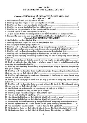 [Solved] im ging v khc ca tra cu gia mc lc phn loi vi mc lc ch - Tổ ...