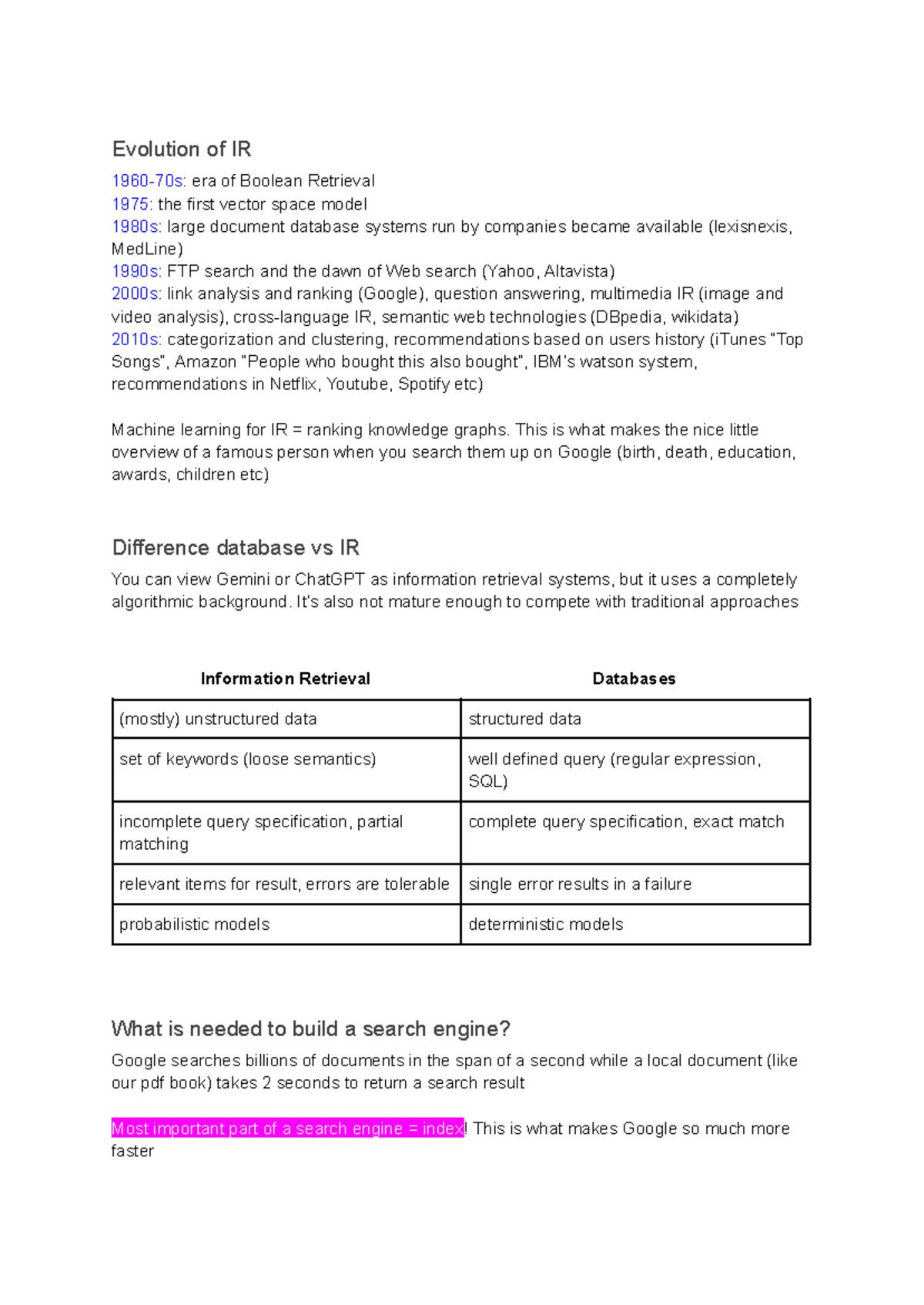 IR Evolution and Introduction: Key Concepts in Information Retrieval ...