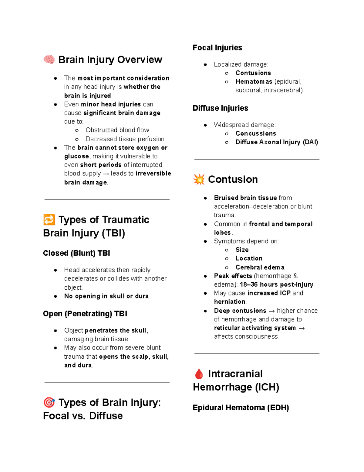 Chapter 63 - Overview of Brain Injuries and Traumatic Brain Injury (TBI ...