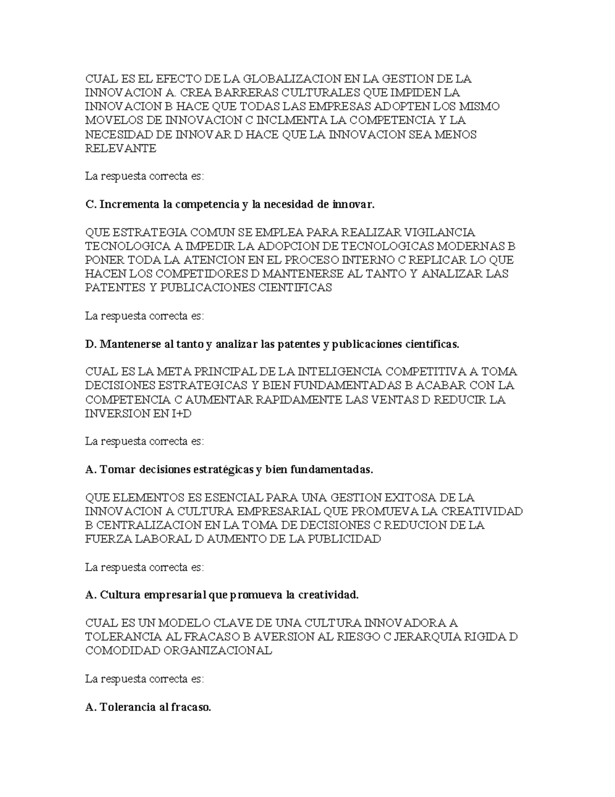 Evaluacion Final - CUAL ES EL EFECTO DE LA GLOBALIZACION EN LA GESTION ...