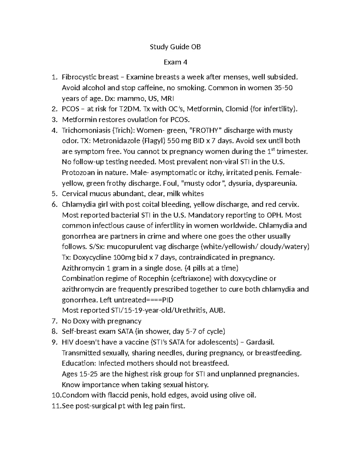 CC Final Exam Study Guide: Critical Care Concepts and Key Points - Studocu