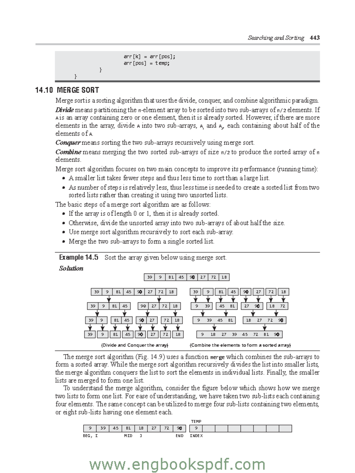 Copy of Merge Sort and Quick Sort - Searching and Sorting 443 ...