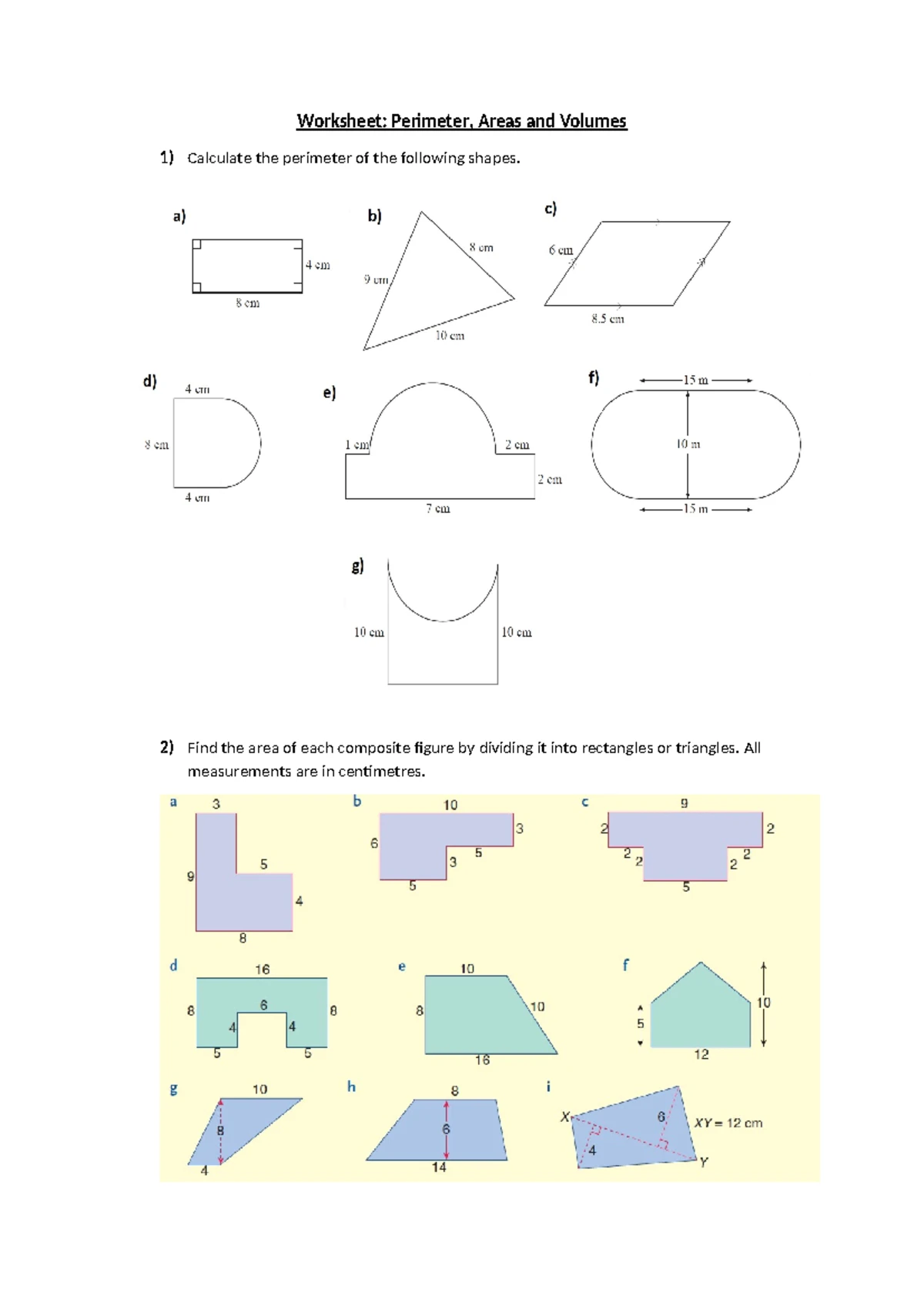 5 - Revisions - 5 Worksheet -­‐ Connecting Variation, Slope, and First ...