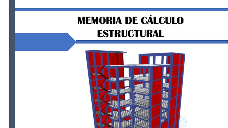 MEMORIA DE CÁLCULO ESTRUCTURAL - EDIFICIO JR. LOS ROSALES Nº 284 - Studocu