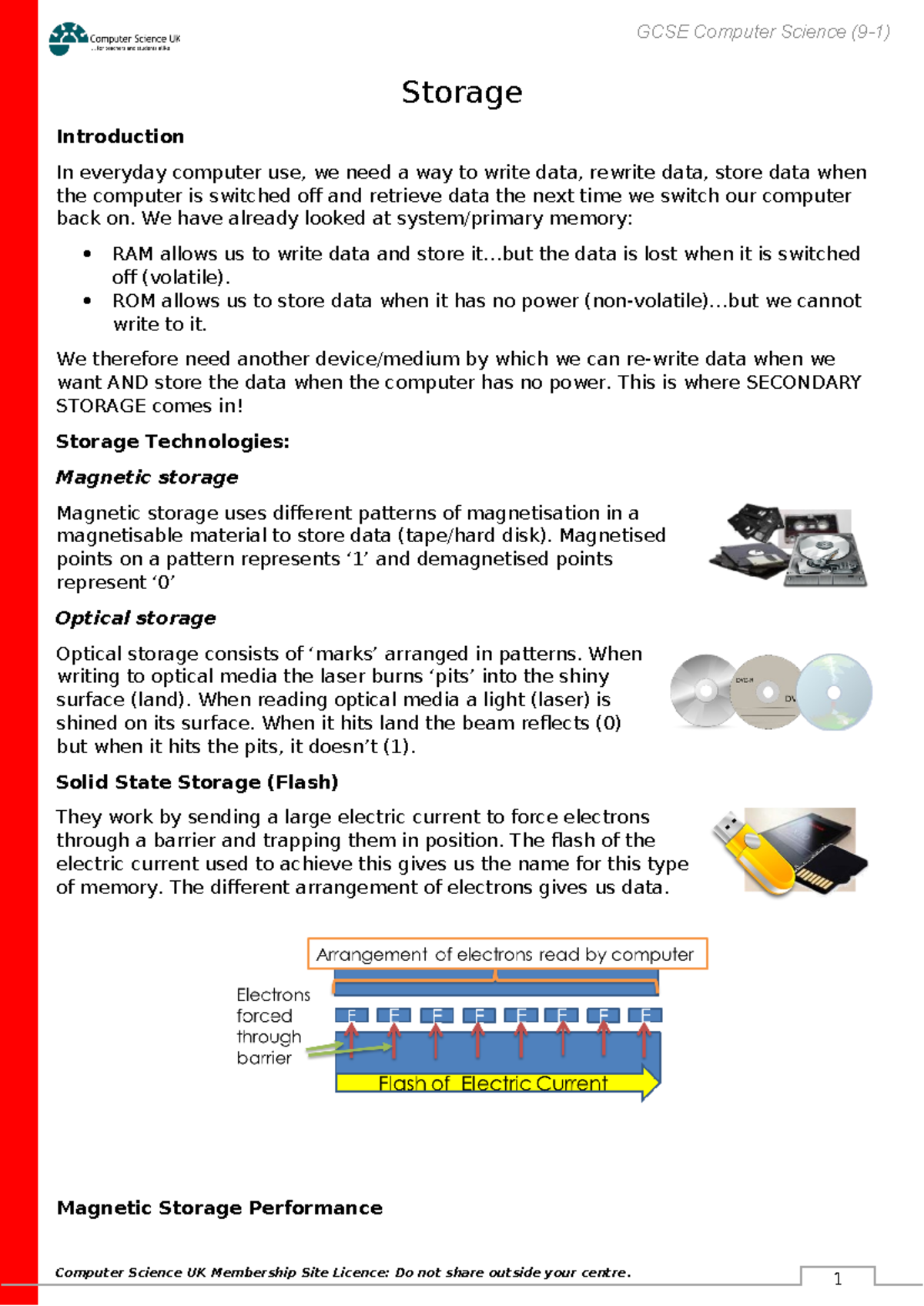 02 -Storage - work - Storage Introduction In everyday computer use, we ...