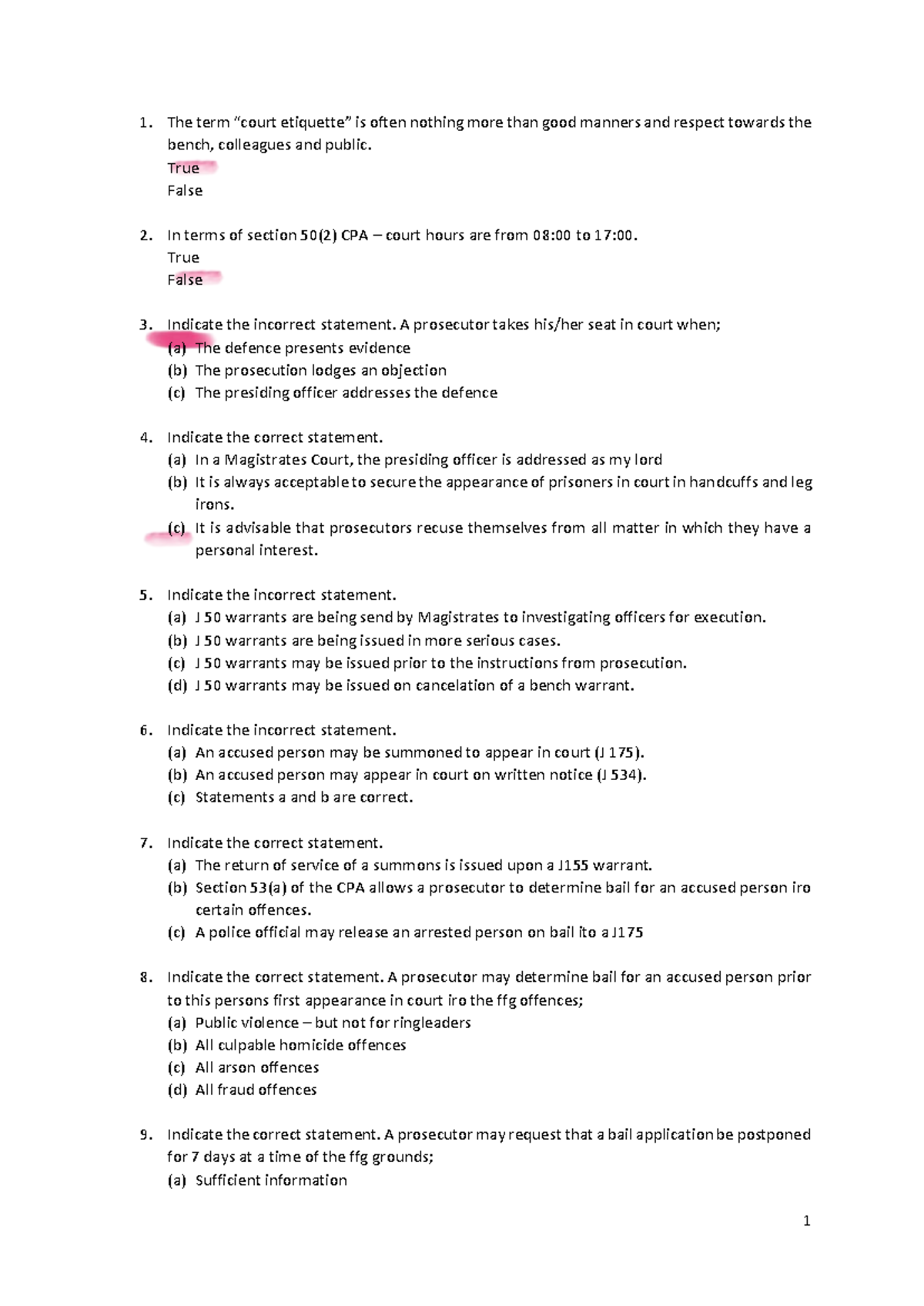 Exam 3 - Criminal Procedure Law Notes (CPL 101) - Studocu