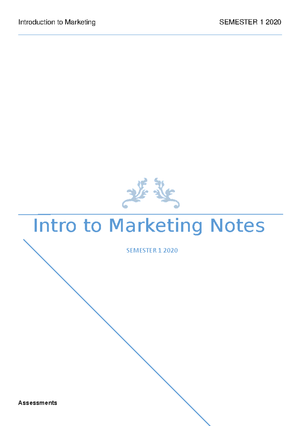 Intro to MKT 101: Marketing Research Notes & Study Guide - Studocu