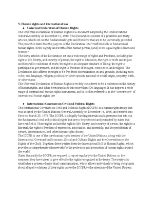 International Trade Law - Study Notes & Assignments - Studocu