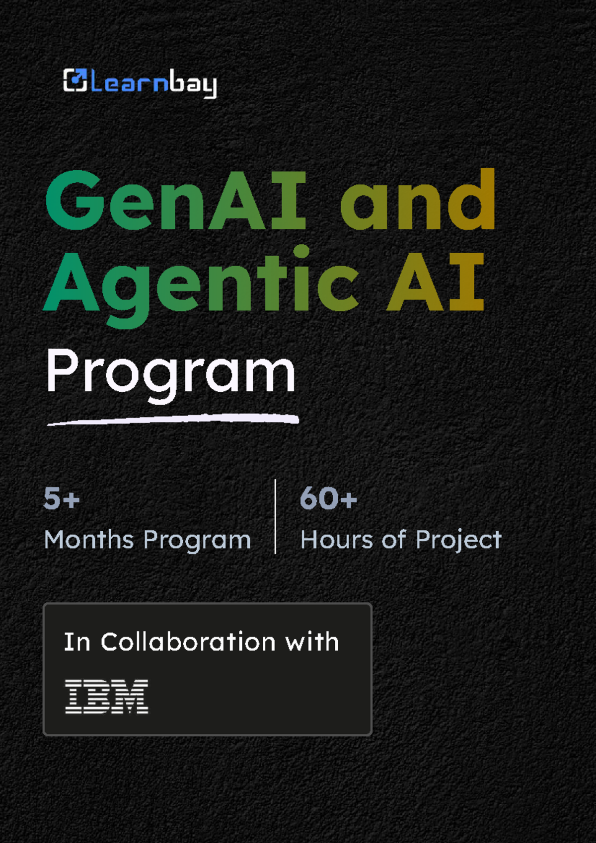 GenAI & Agentic AI Program Overview: 5-Month Career Accelerator - Studocu
