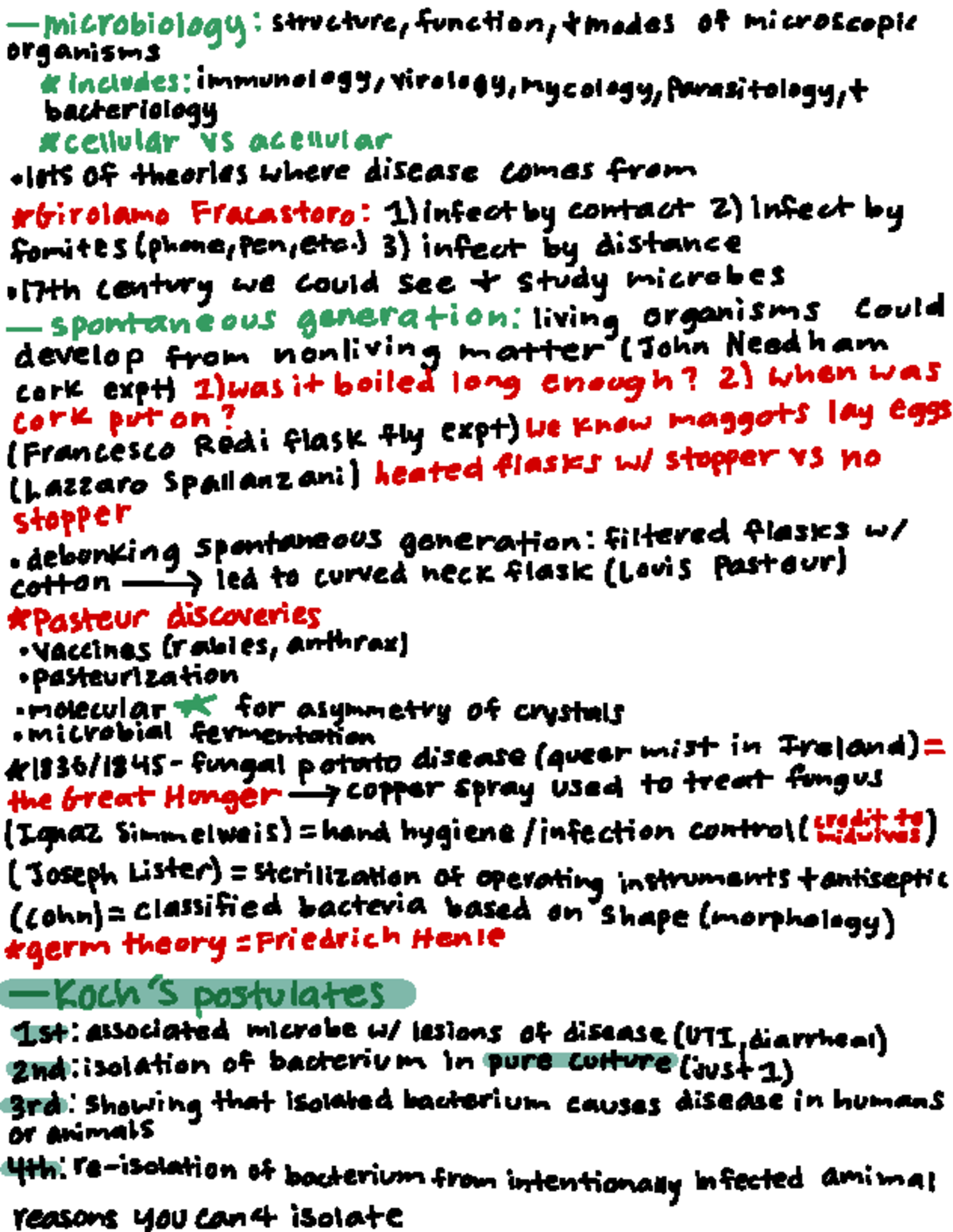 Microbiology: Structure, Function, and Disease Theories - Studocu