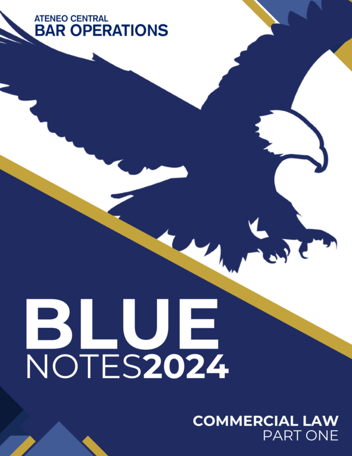 ATENEO CENTRAL BAR OPERATIONS 2024: Commercial Law Notes Part 1 - Studocu