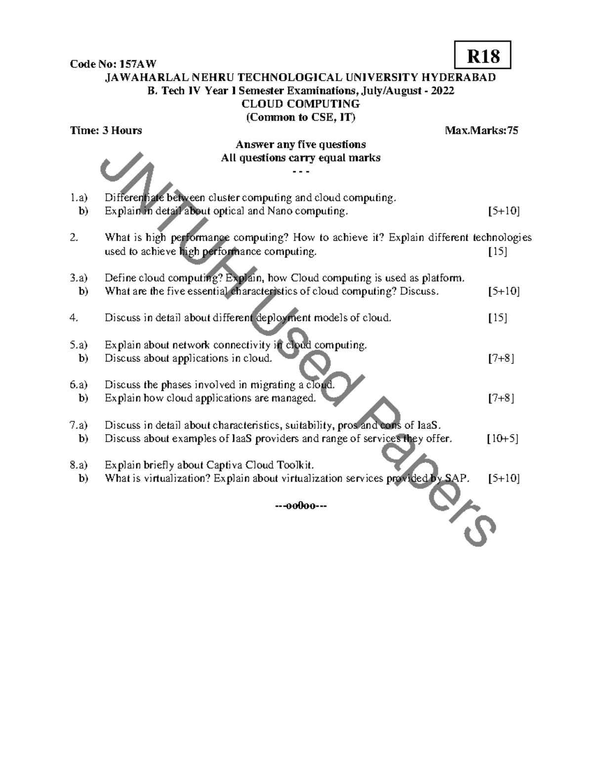 CC Midterm Objective Questions - Cloud Computing - Studocu