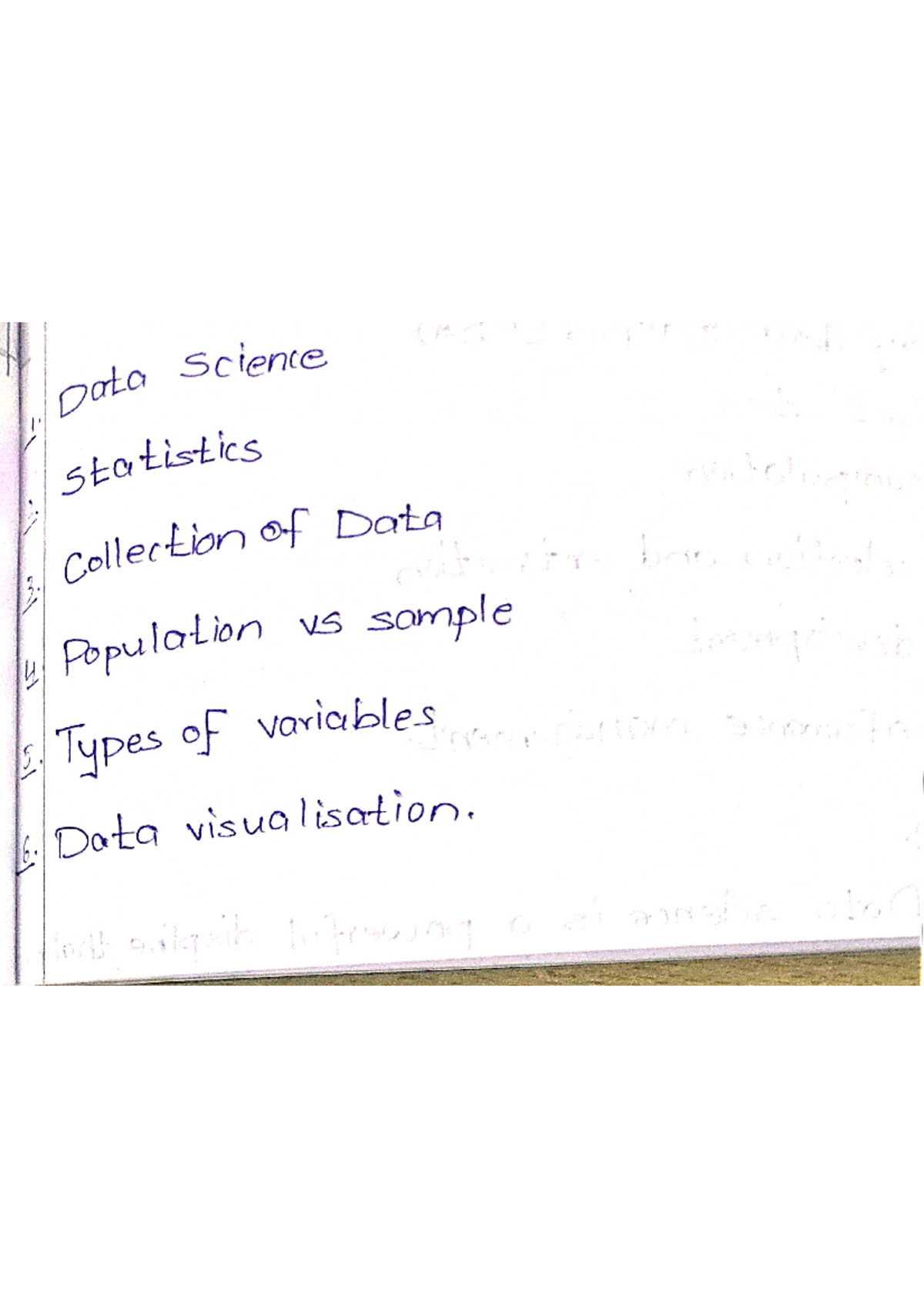 Data Science Statistics Overview - P&S Unit 1 - R23 - Studocu