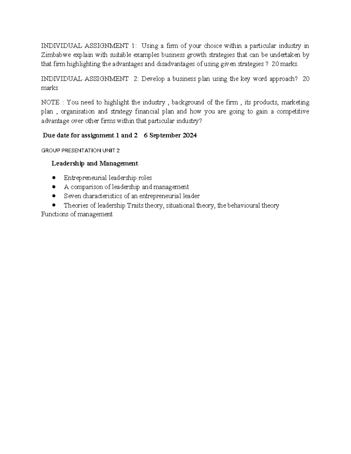 BED ALL Assignments - BED ASSIGNEMENTS - INDIVIDUAL ASSIGNMENT 1: Using ...