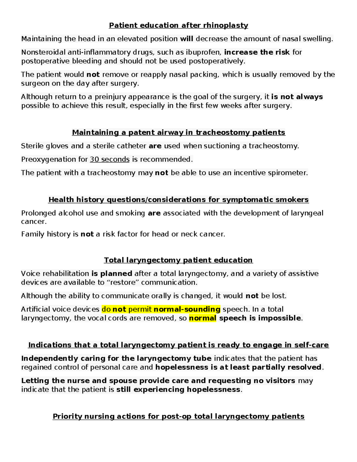 Exam II Study Guide for Respiratory Content (Resp 101) - Studocu
